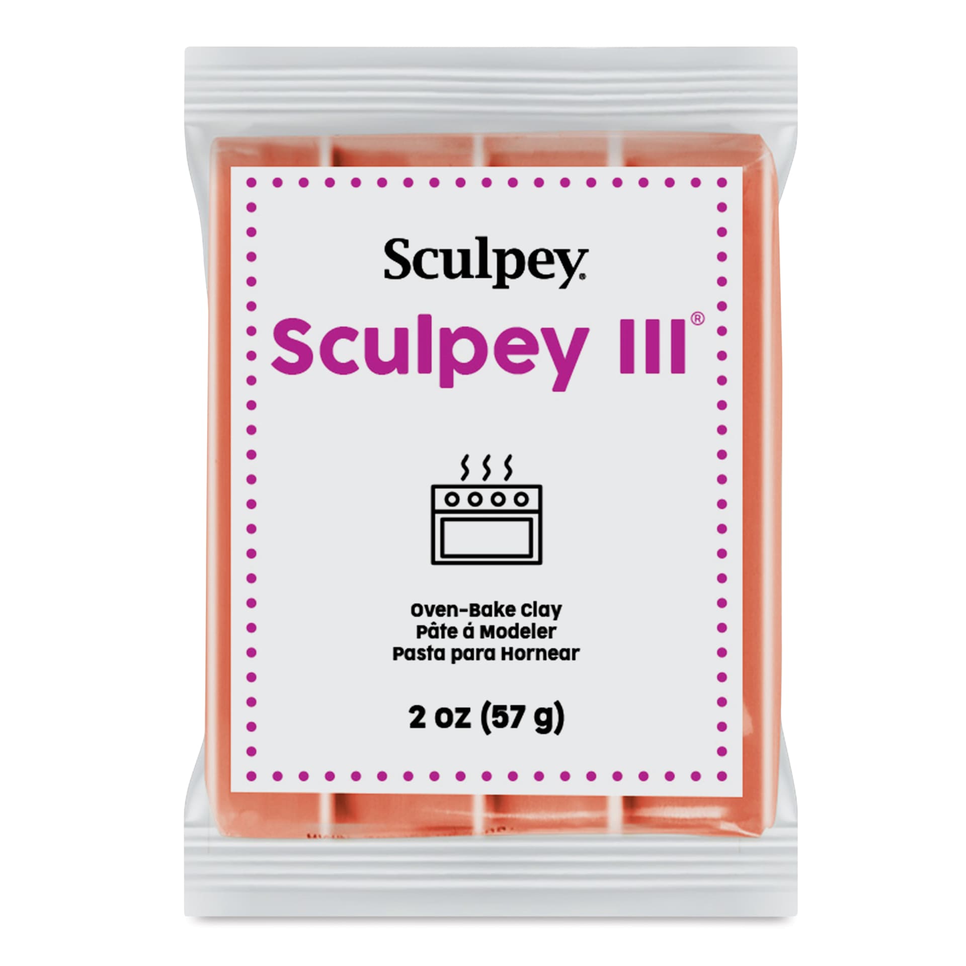 Sculpey III - 2 oz, Coral