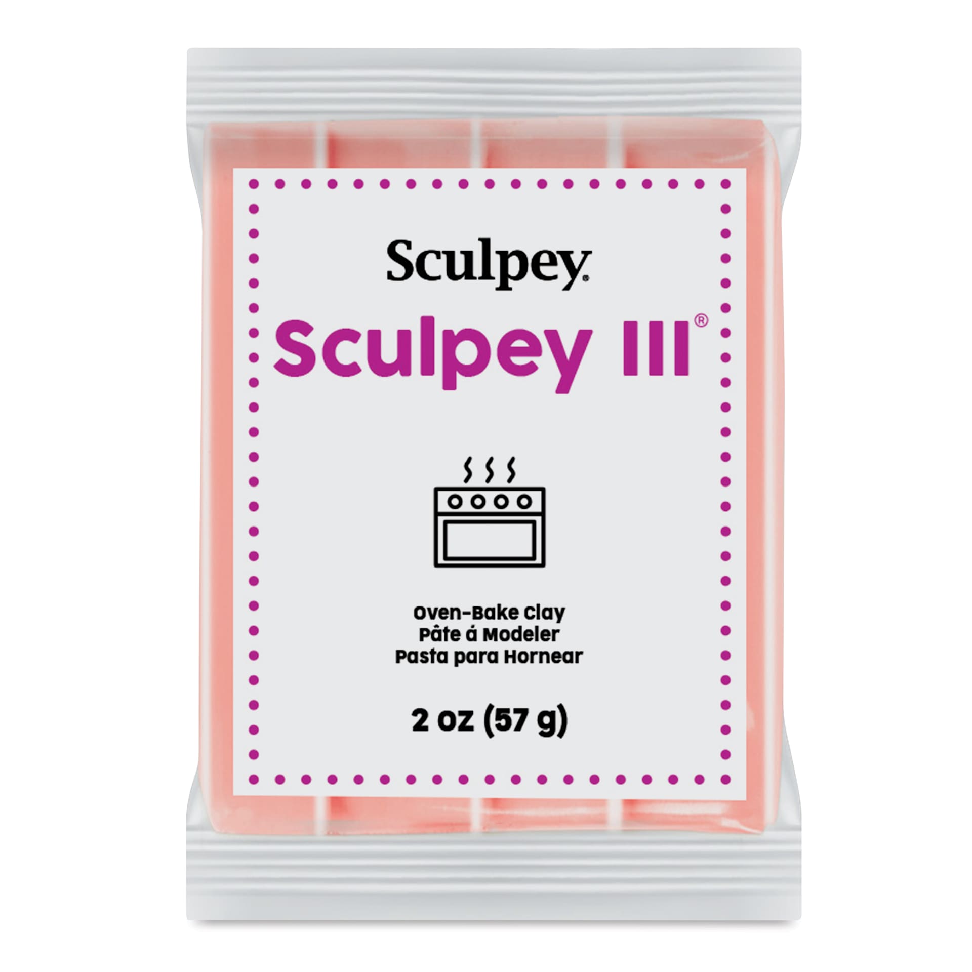 Sculpey III - 2 oz, Peach