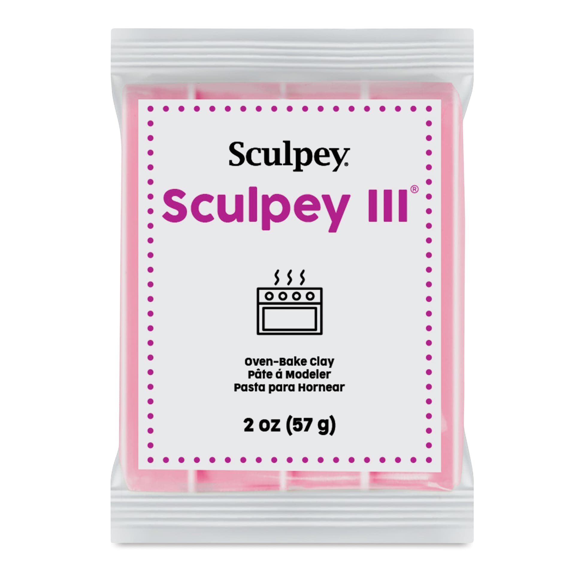 Sculpey III - 2 oz, Dusty Rose