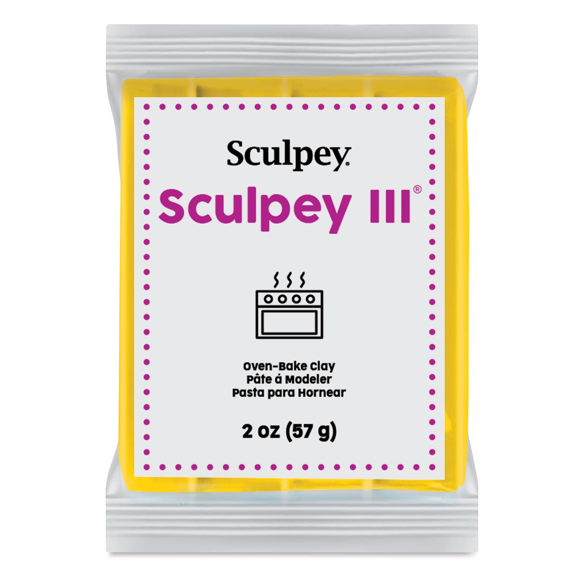 Sculpey III - 2 oz, Yellow
