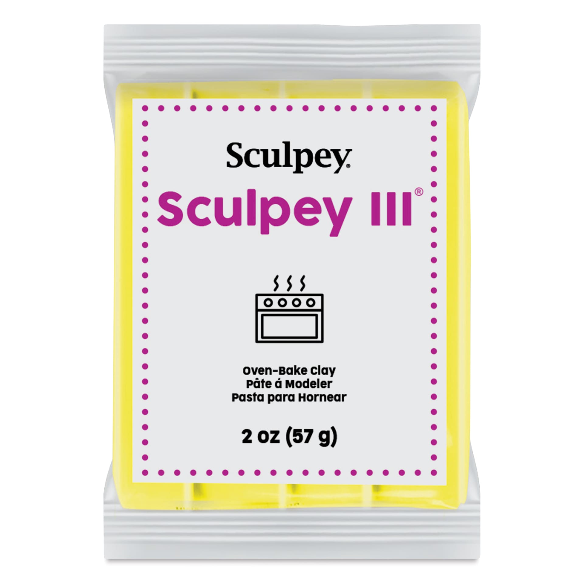 Sculpey III - 2 oz, Lemonade