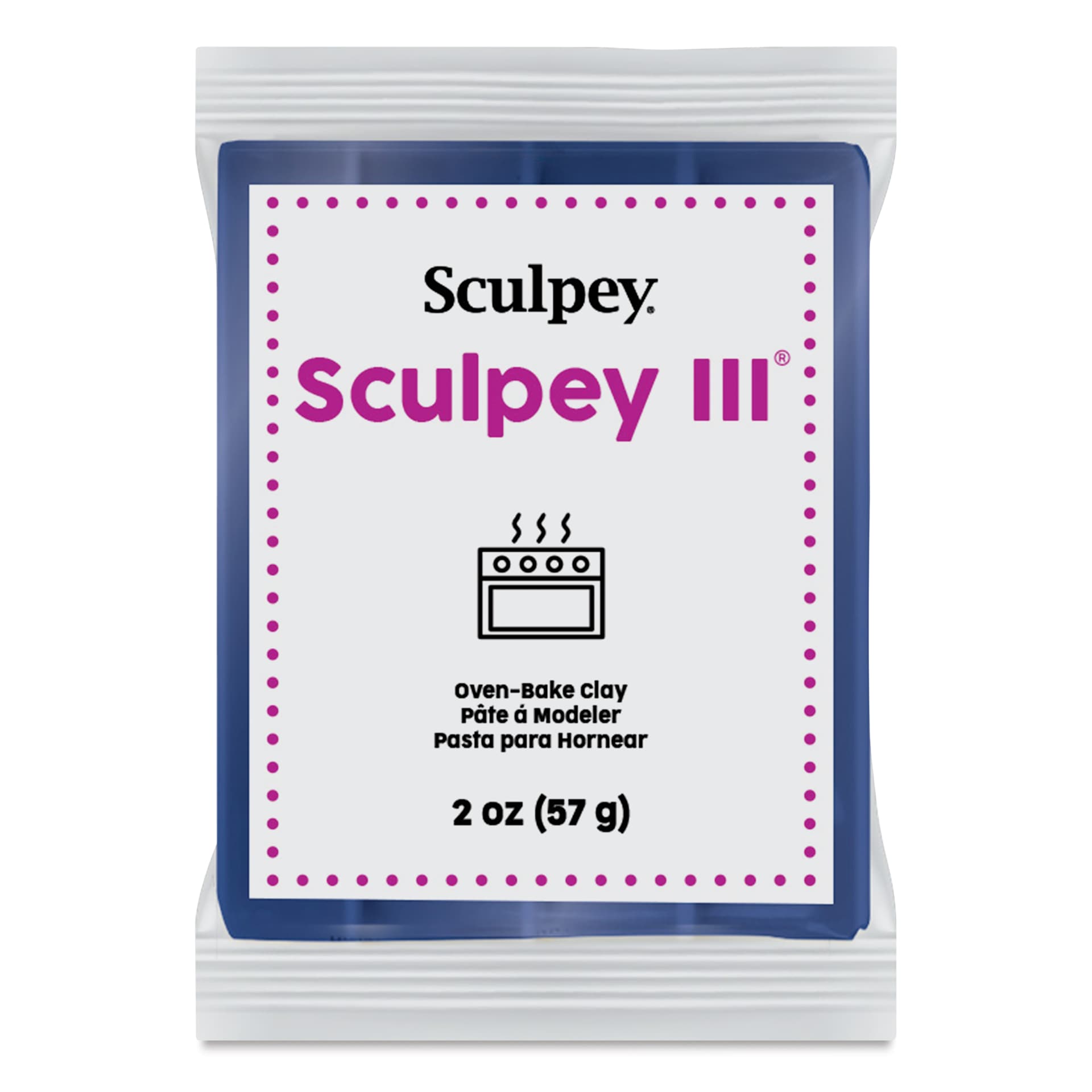 Sculpey III - 2 oz, Navy Pearl