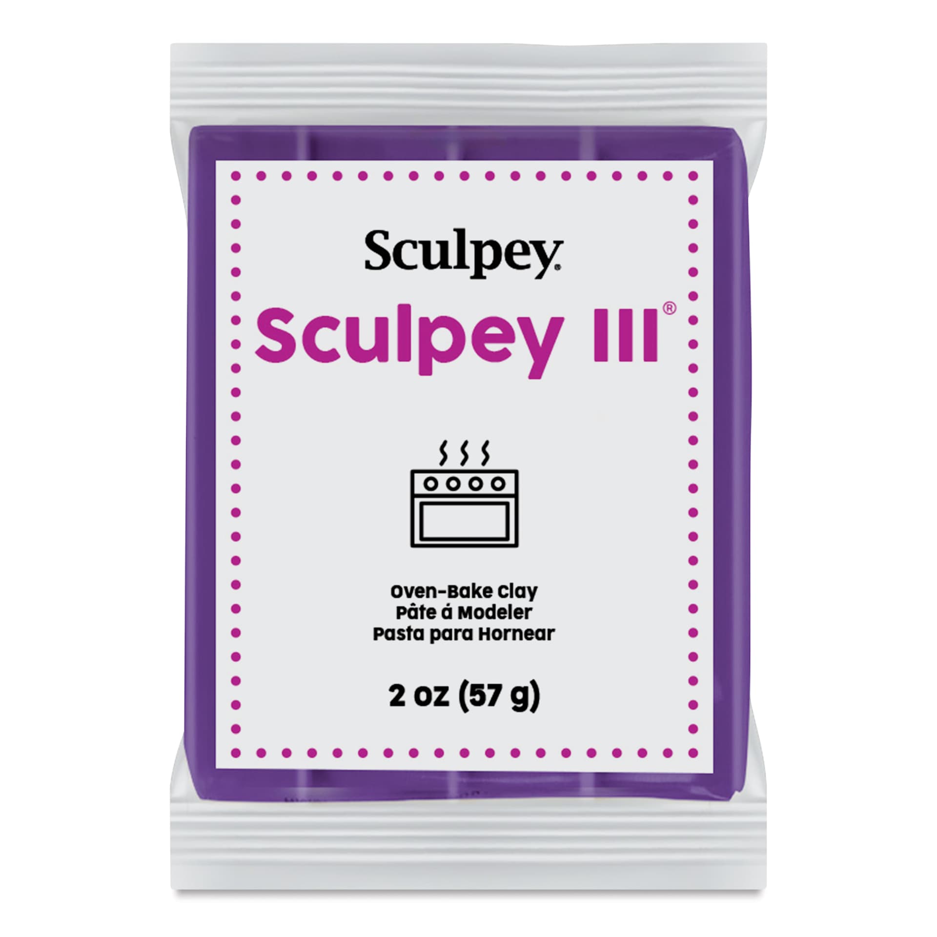 Sculpey III - 2 oz, Purple