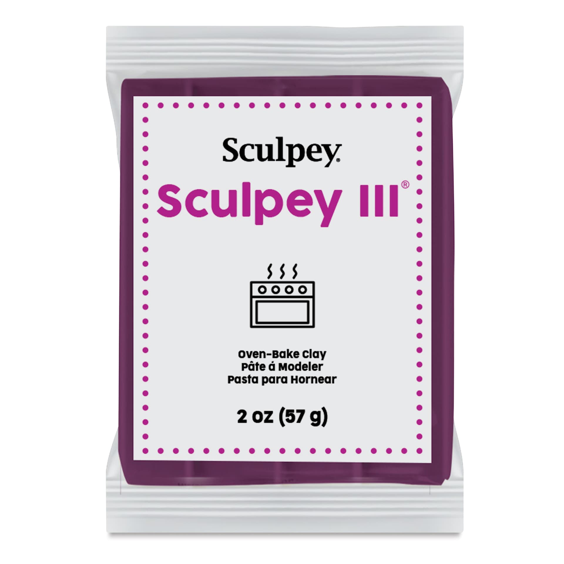 Sculpey III - 2 oz, Plum