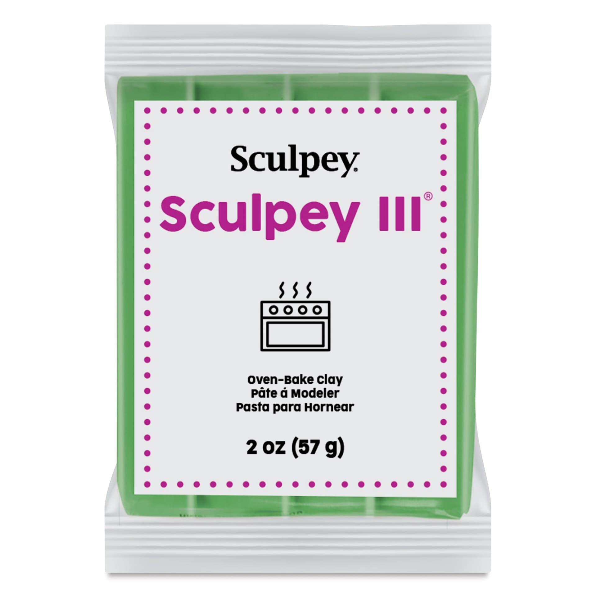 Sculpey III - 2 oz, String Bean