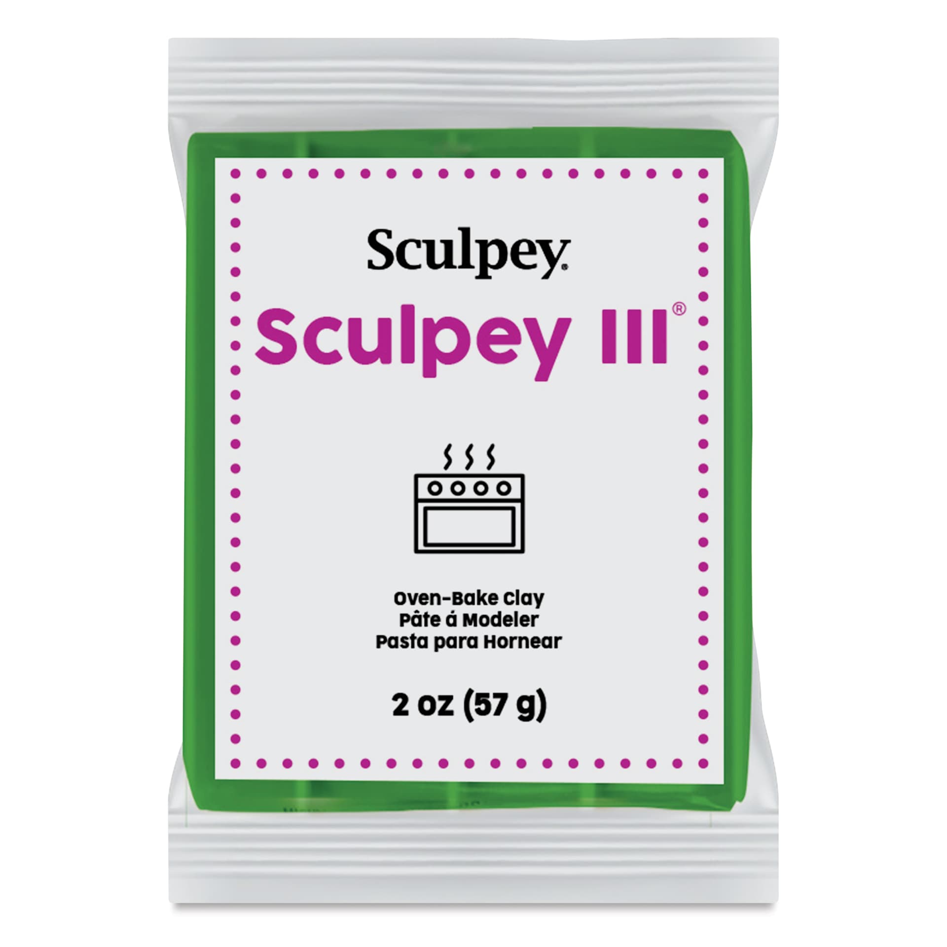 Sculpey III - 2 oz, Leaf Green