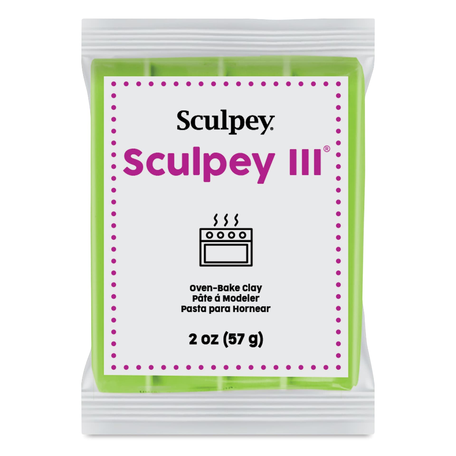 Sculpey III - 2 oz, Granny Smith