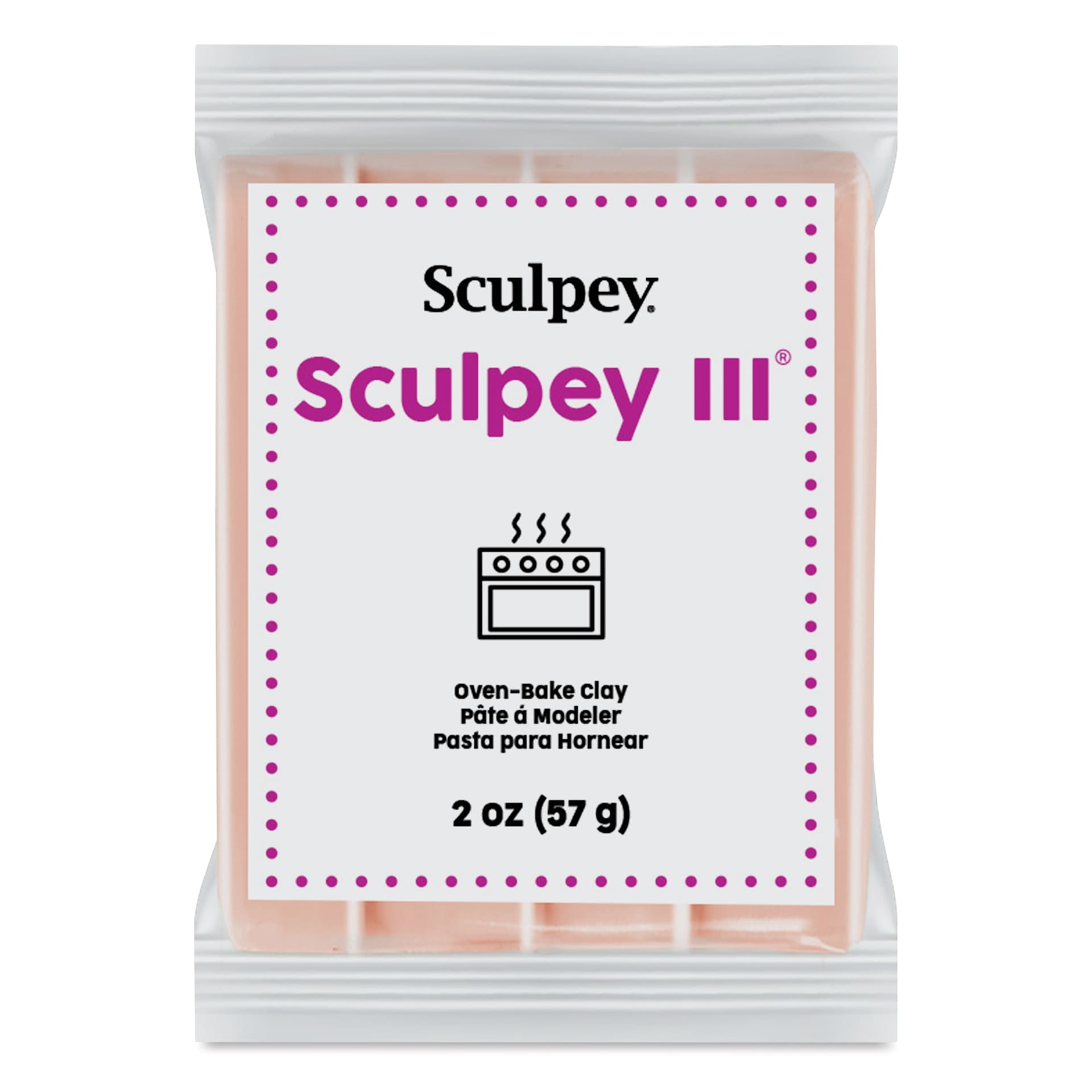 Sculpey III - 2 oz, Beige