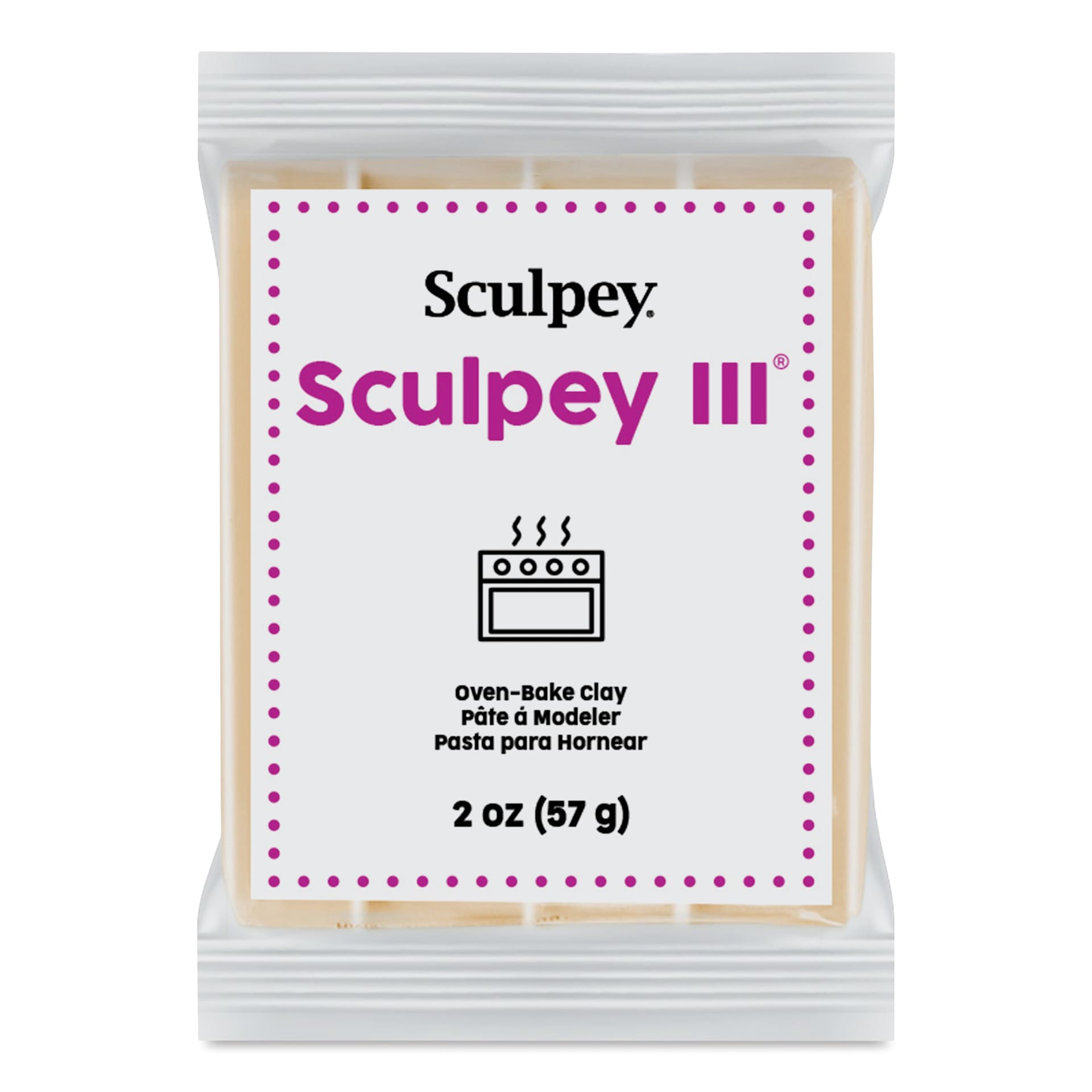 Sculpey III - 2 oz, Tan