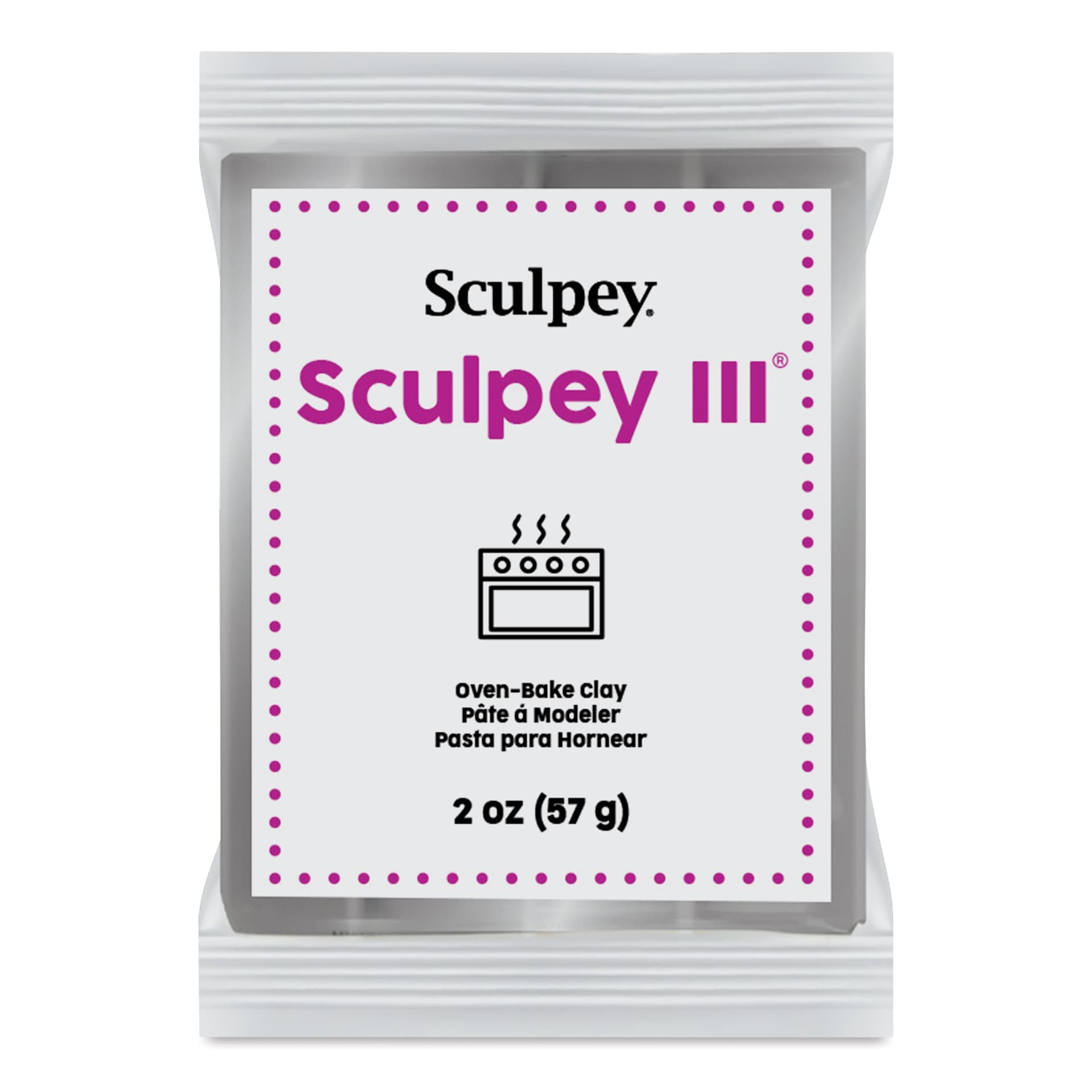 Sculpey III - 2 oz, Silver