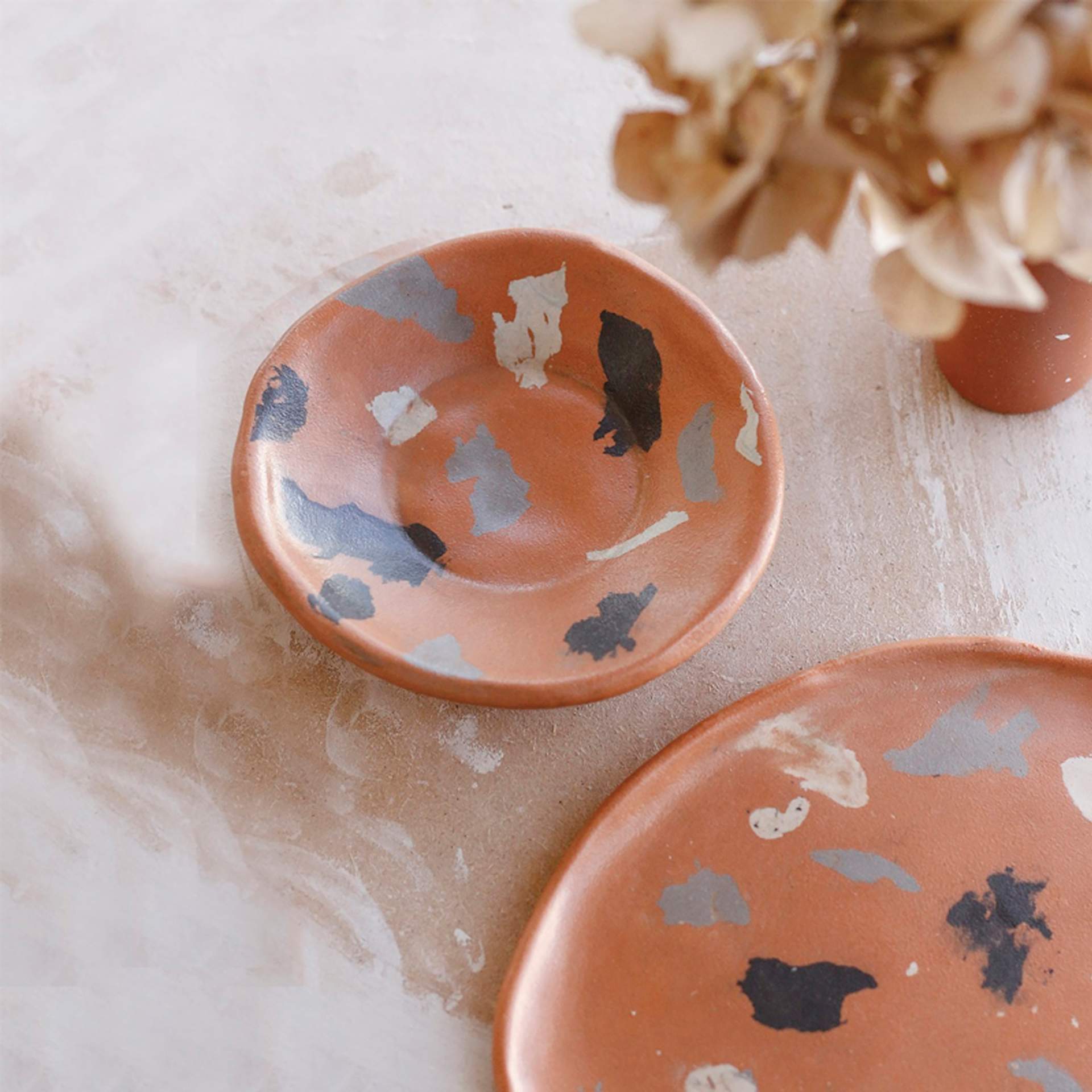 Sio-2 Plus Clay - 2.2 lb, Terra Cotta - finished small bowl example
