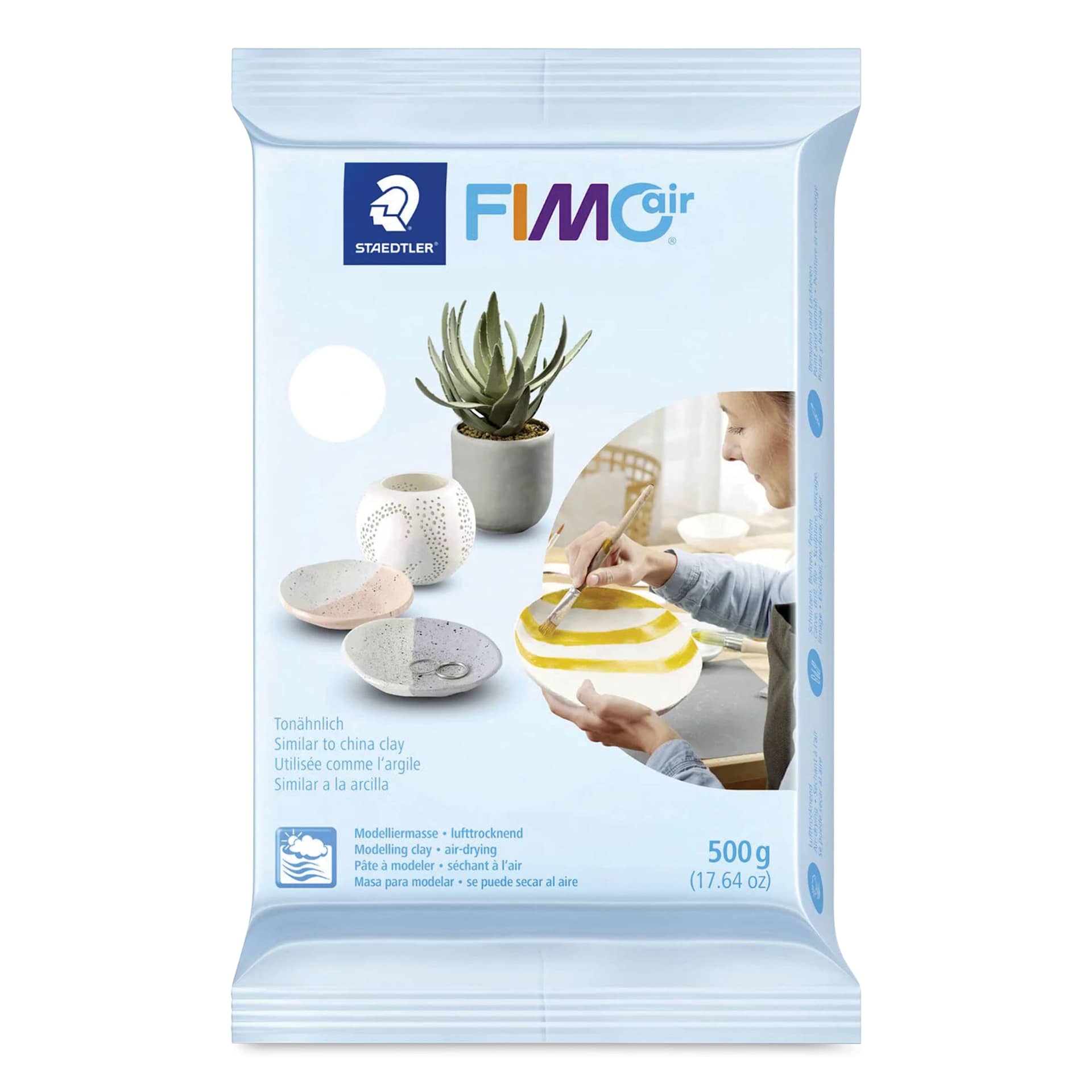 Staedtler Fimo Air Modeling Clay - White, 17.64 oz - front of packaging