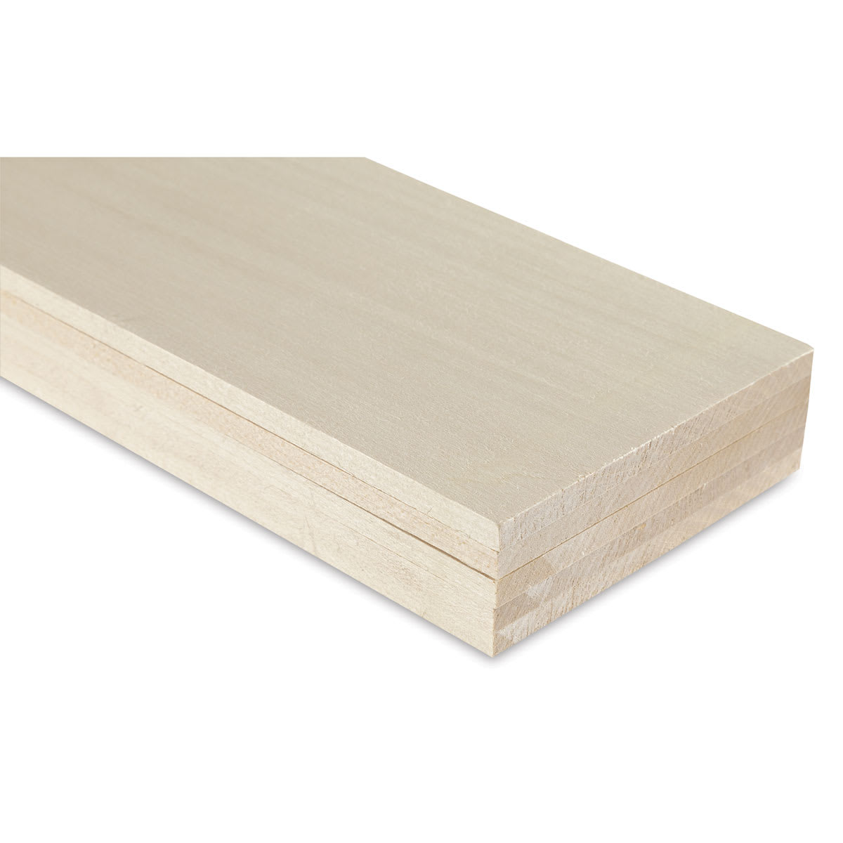 Midwest Products Genuine Basswood Sheet - 5 Sheets, 1/4" x 4" x 36" - end of boards
