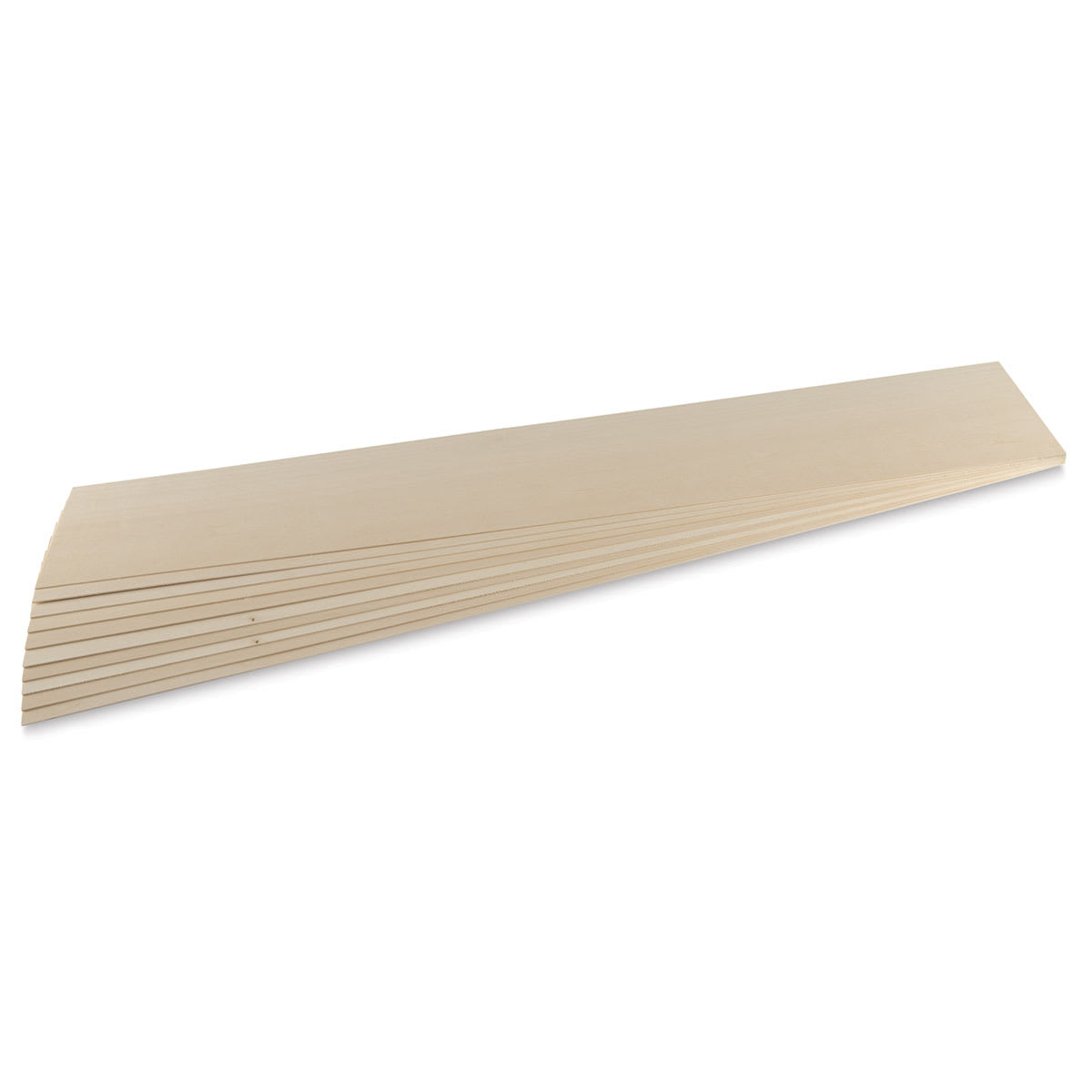 Midwest Products Genuine Basswood Sheet - 10 Sheets, 1/16" x 6" x 36"