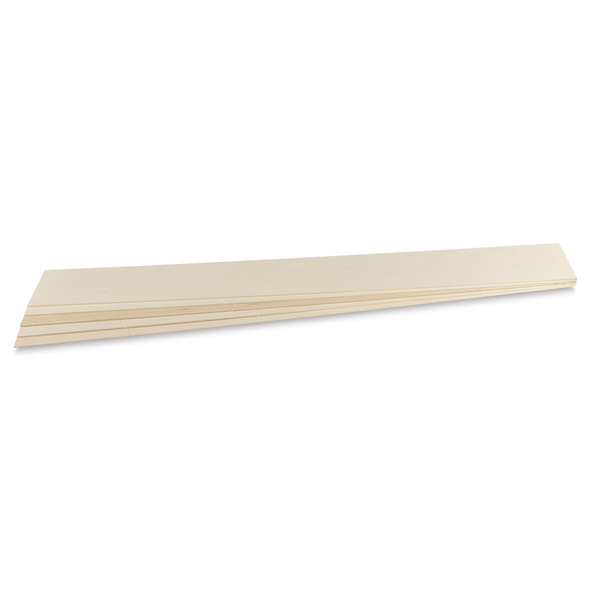 Midwest Products Genuine Basswood Sheet - 5 Sheets, 1/8" x 4" x 36"