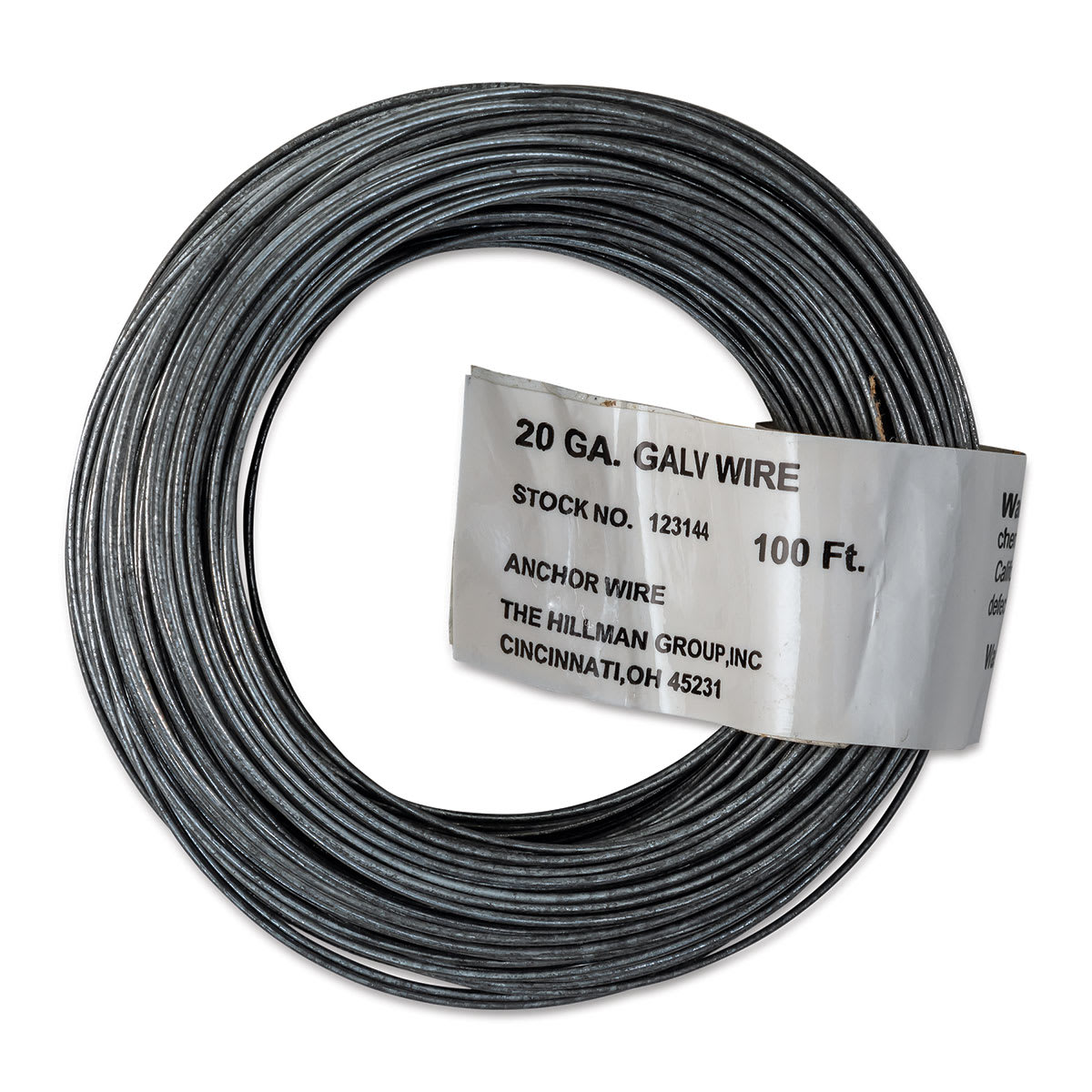 Hillman Galvanized Steel Wire - 20 Gauge, 100 feet
