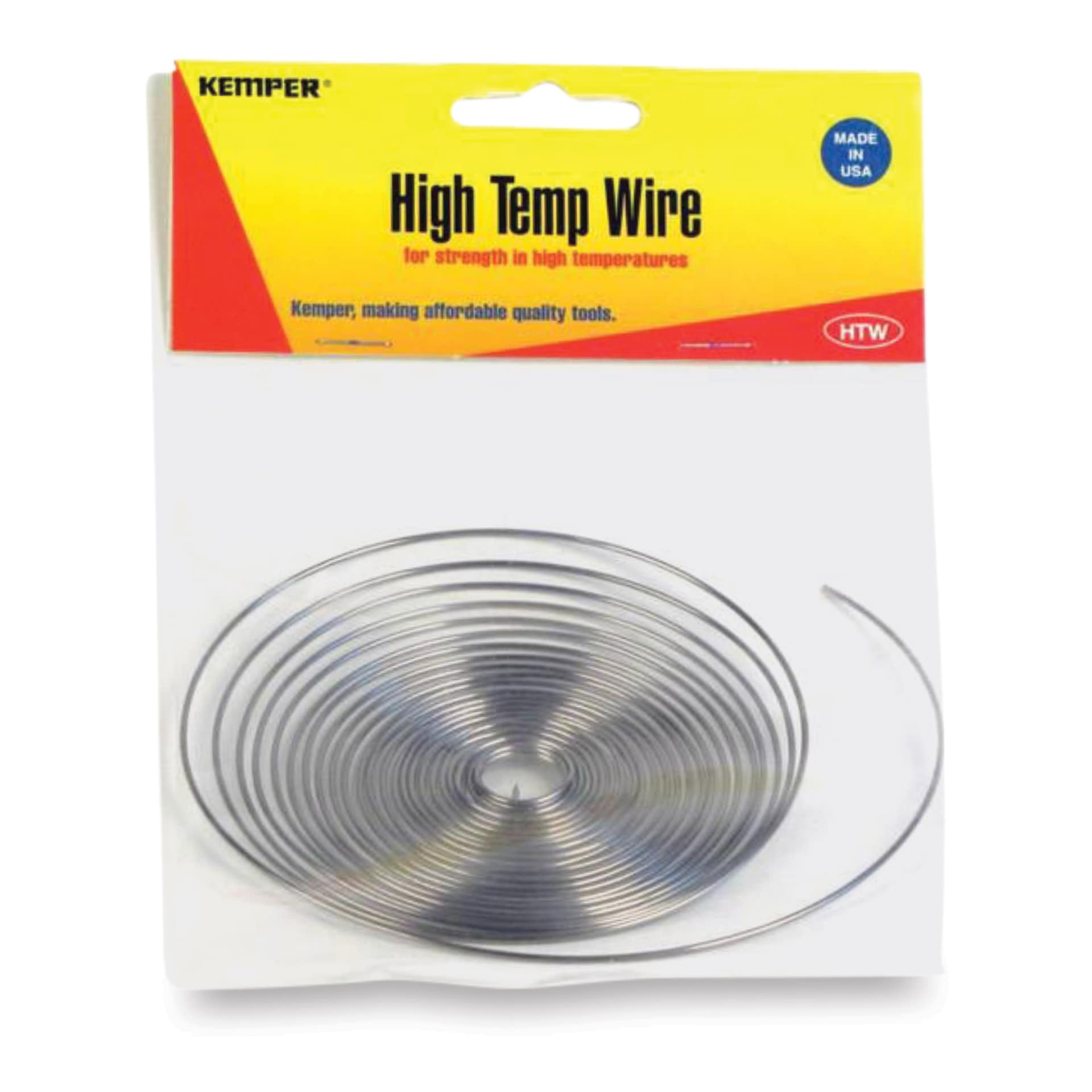 Kemper Hi Temp Wire - 17 Gauge, 10' front of packaging