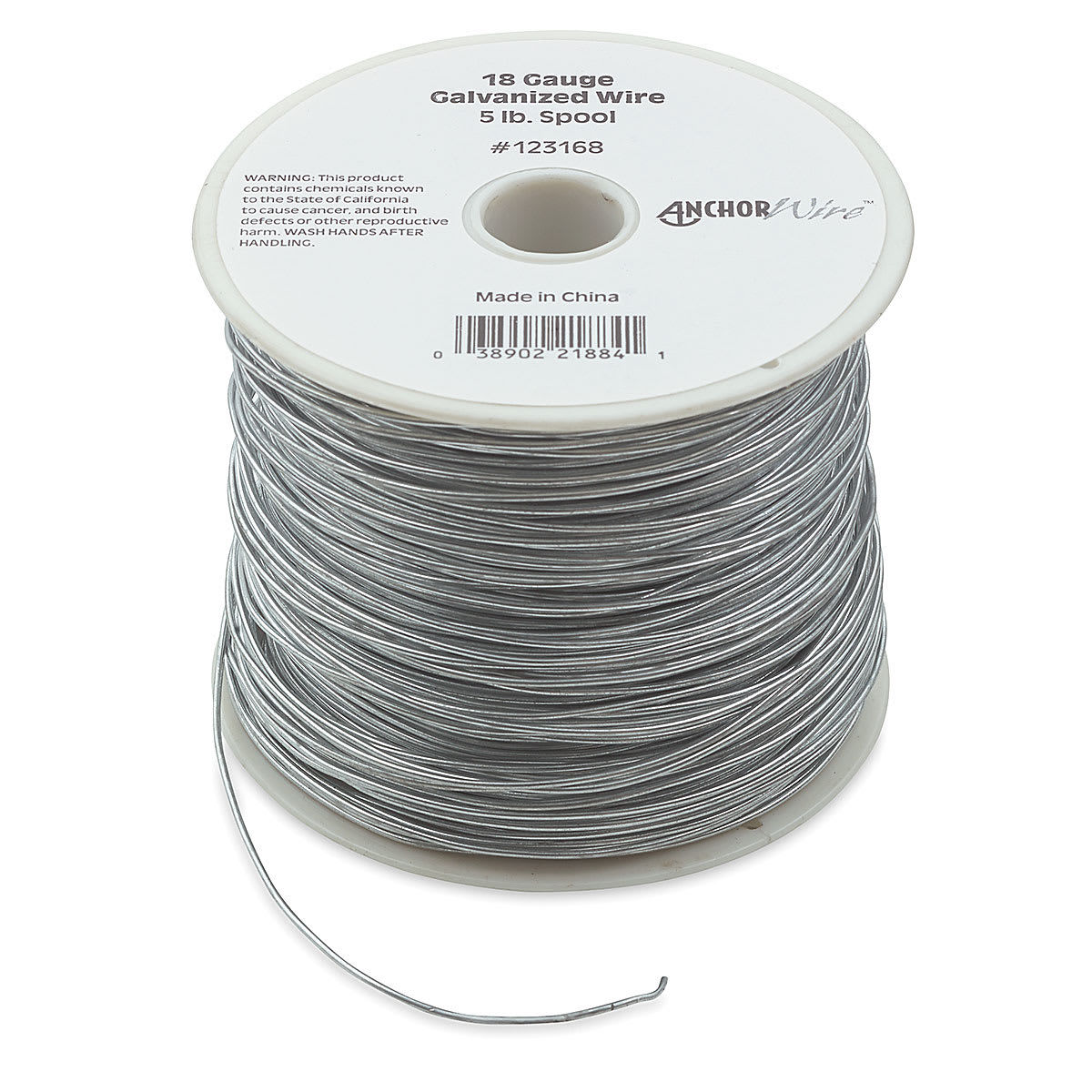 Hillman Galvanized Steel Wire - 18 Gauge, 865 ft on spool