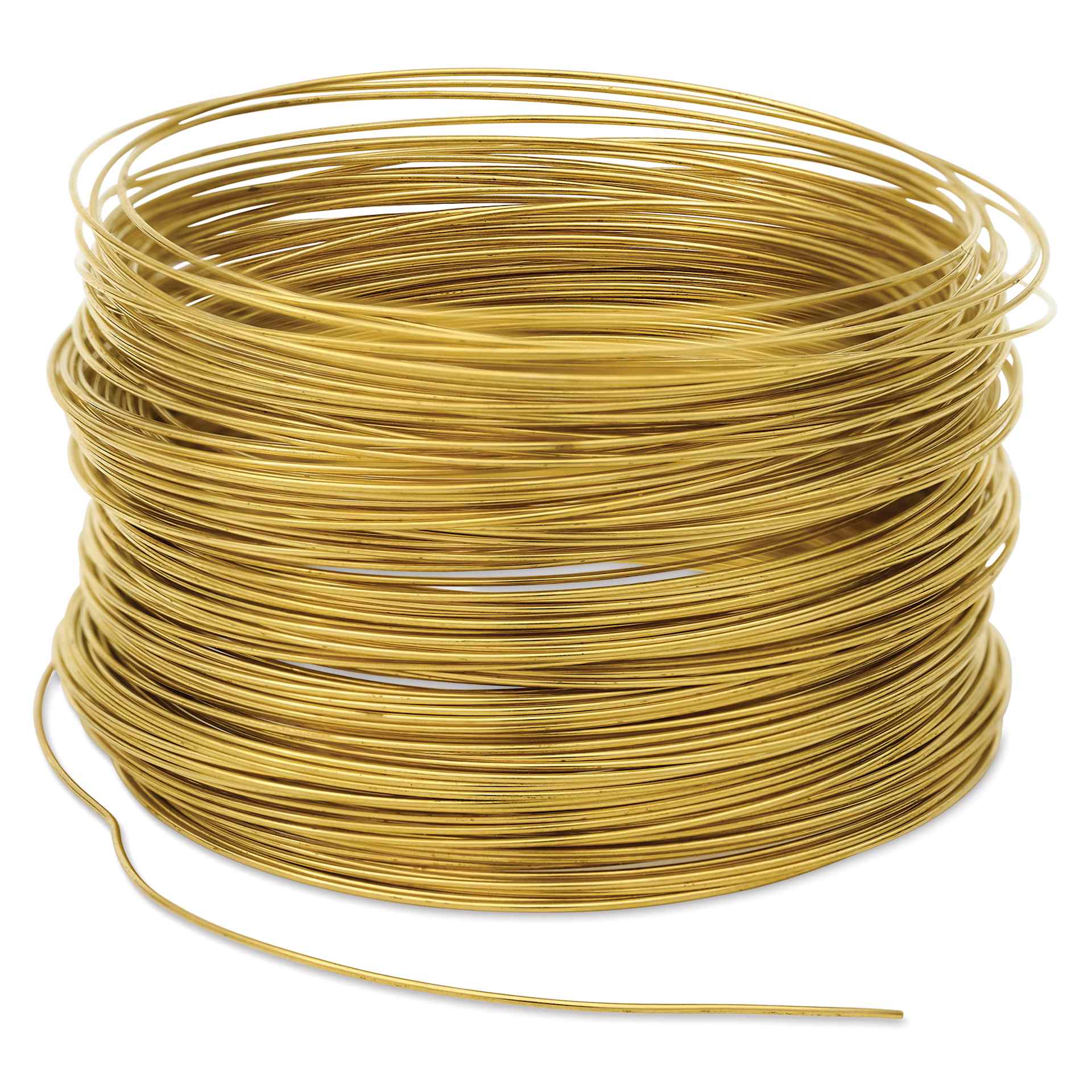 Ook Brass Specialty Wire - 24 Gauge, 100 ft unfurling
