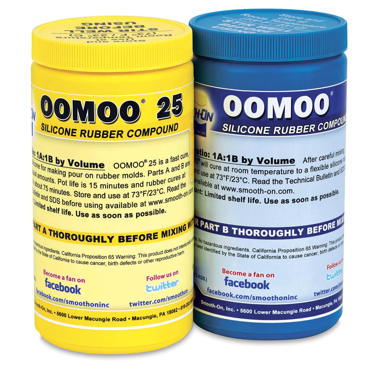 Smooth-On Oomoo 25 Silicone Rubber Smooth-On Oomoo 25 Silicone Rubber