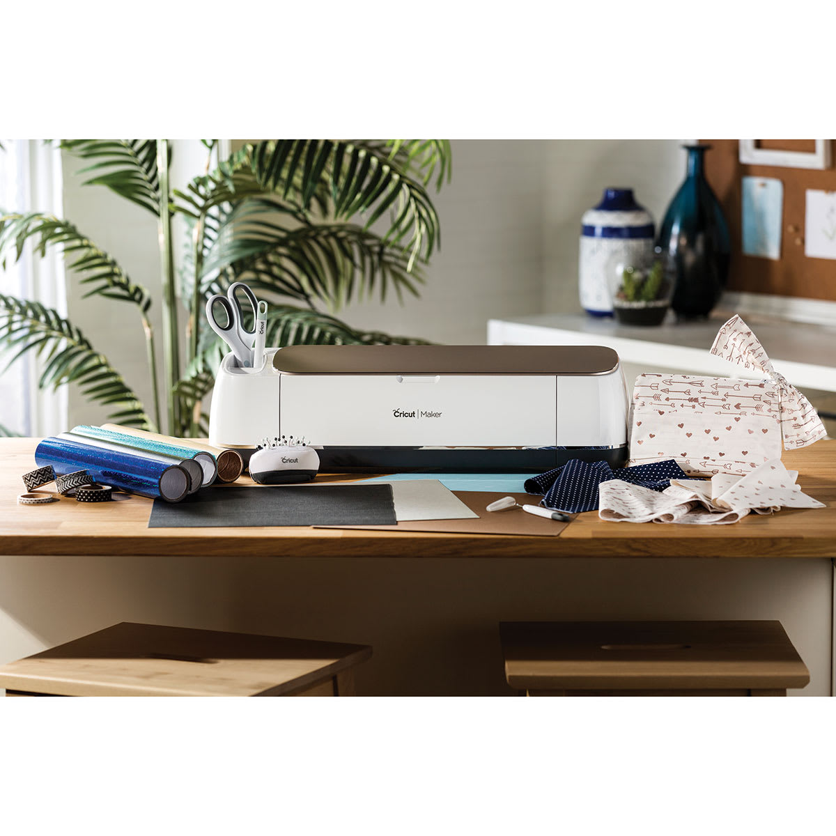 Cricut Maker with products