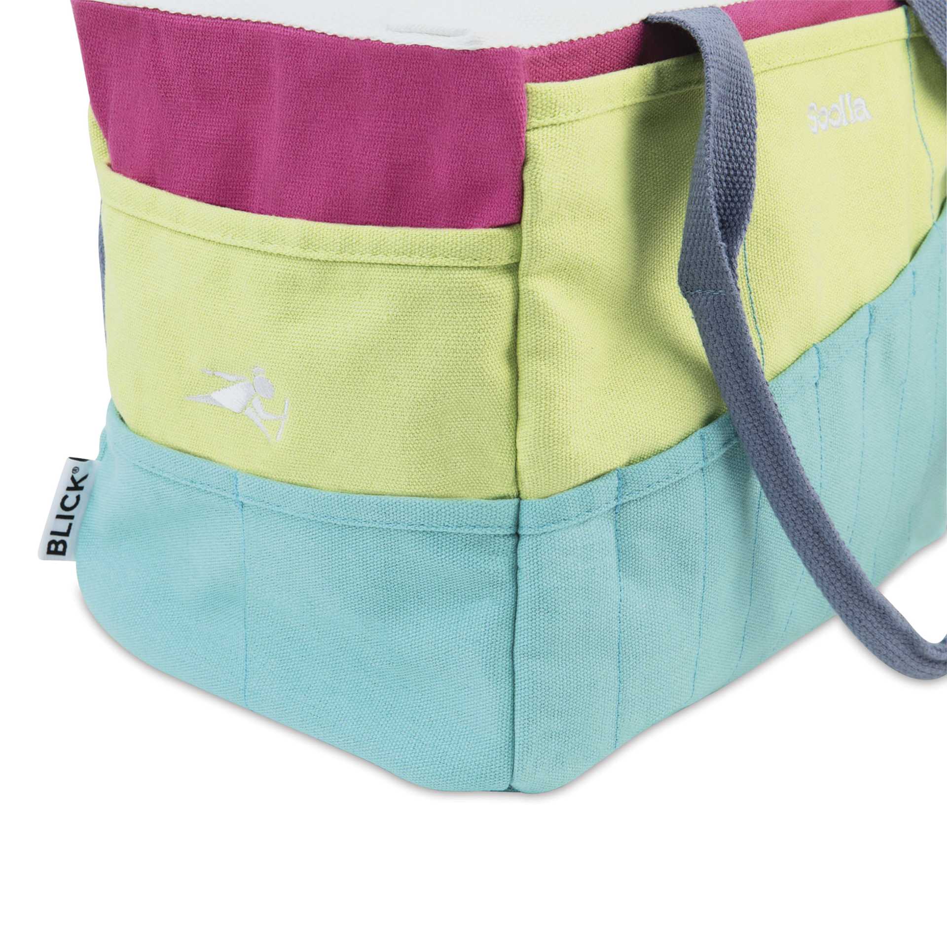 Soolla Studio Art Supply & Pottery Tool Bag - Retro, Blick Exclusive - side