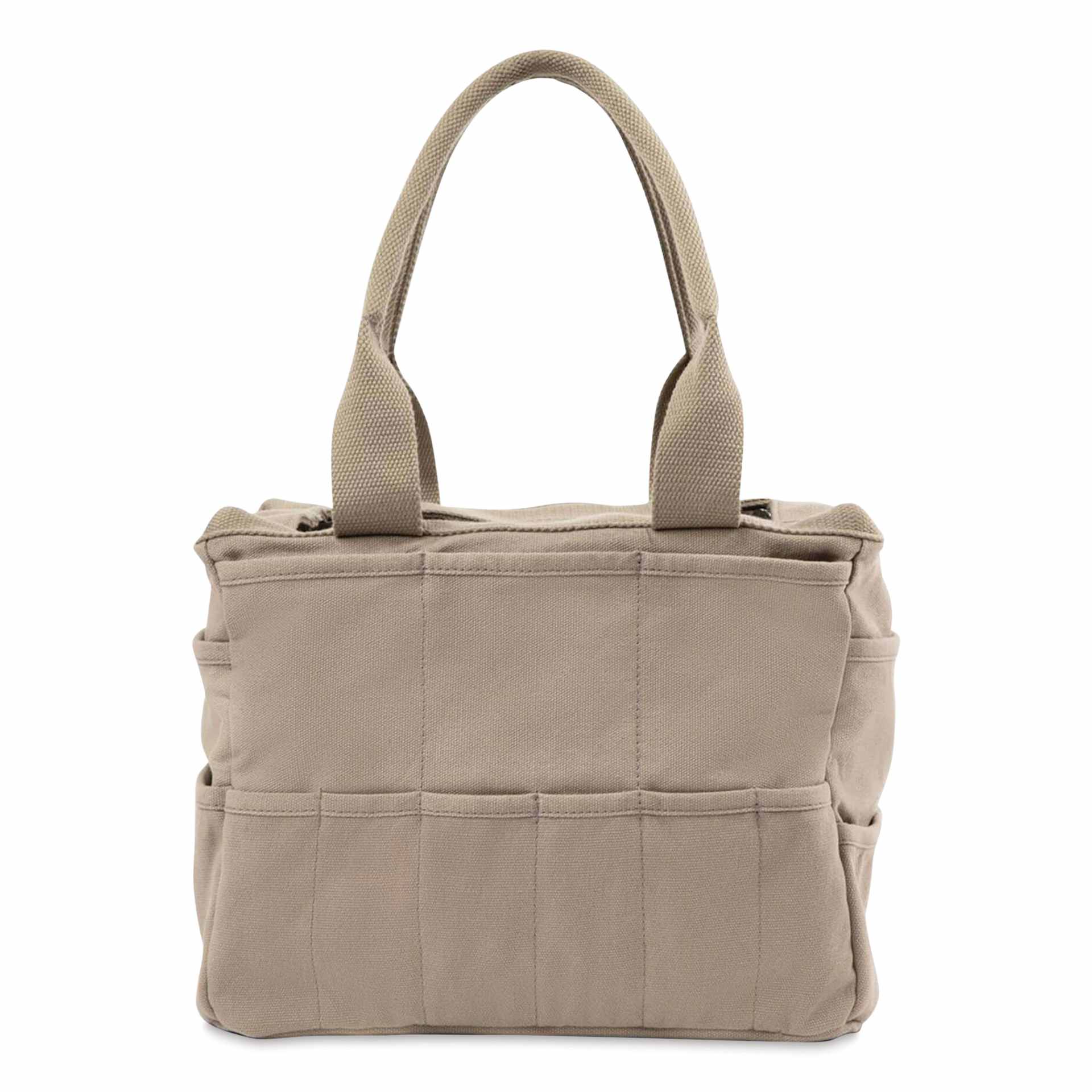 Soolla Studio Art Supply & Pottery Tool Bag - Graphite - back