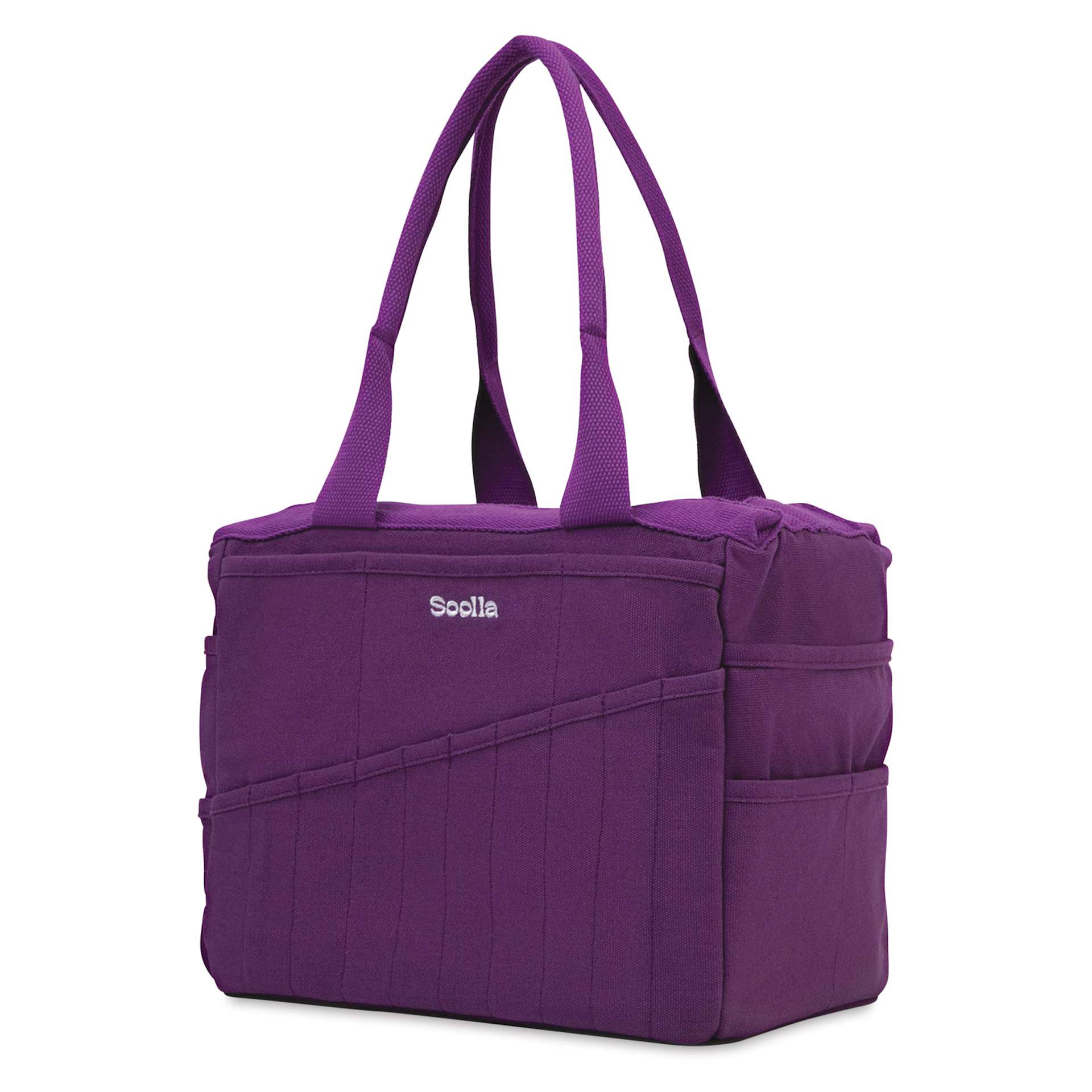 Soolla Studio Art Supply & Pottery Tool Bag - You're So Jelly, Blick Exclusive - angled