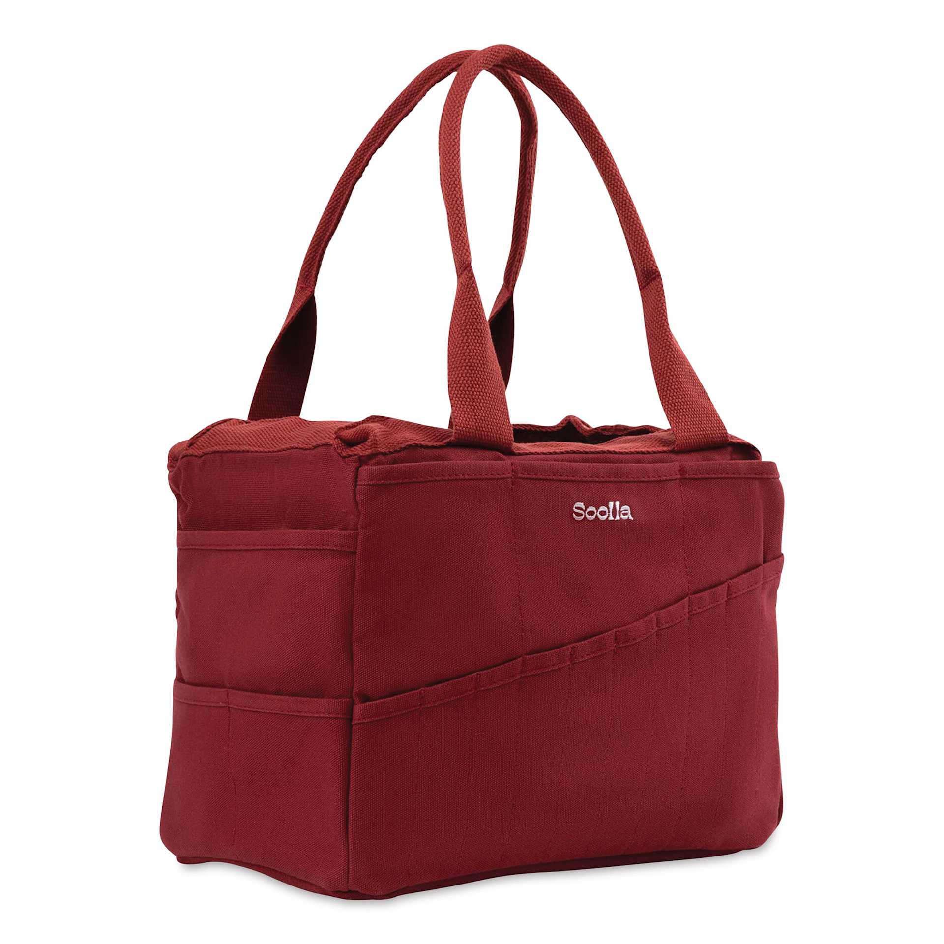 Soolla Studio Art Supply & Pottery Tool Bag - Sangria