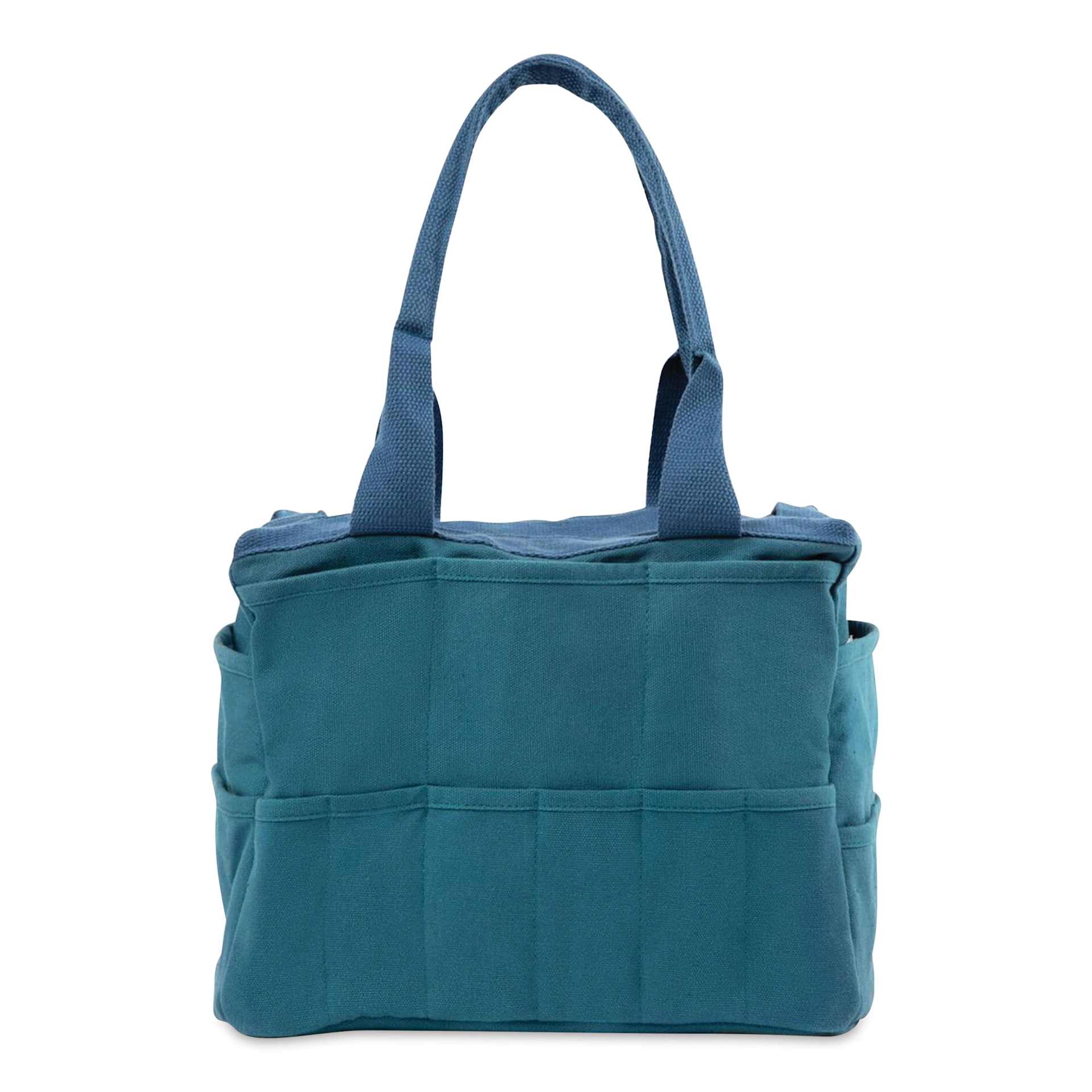 Soolla Studio Art Supply & Pottery Tool Bag - Aquamarine - back