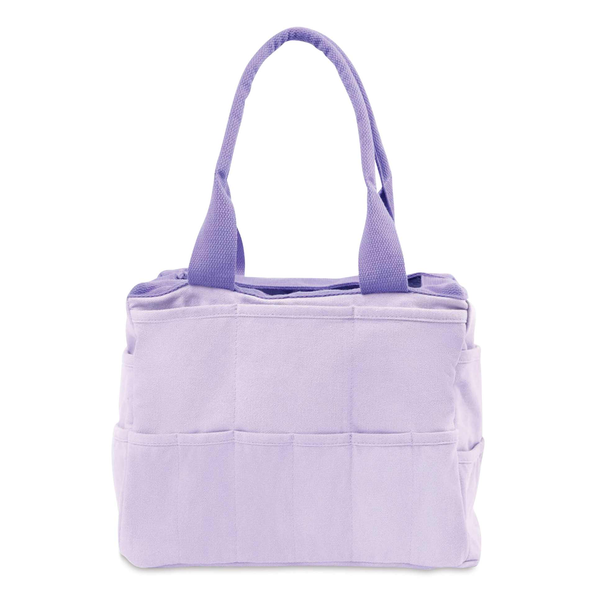 Soolla Studio Art Supply & Pottery Tool Bag - Lilac Love - back