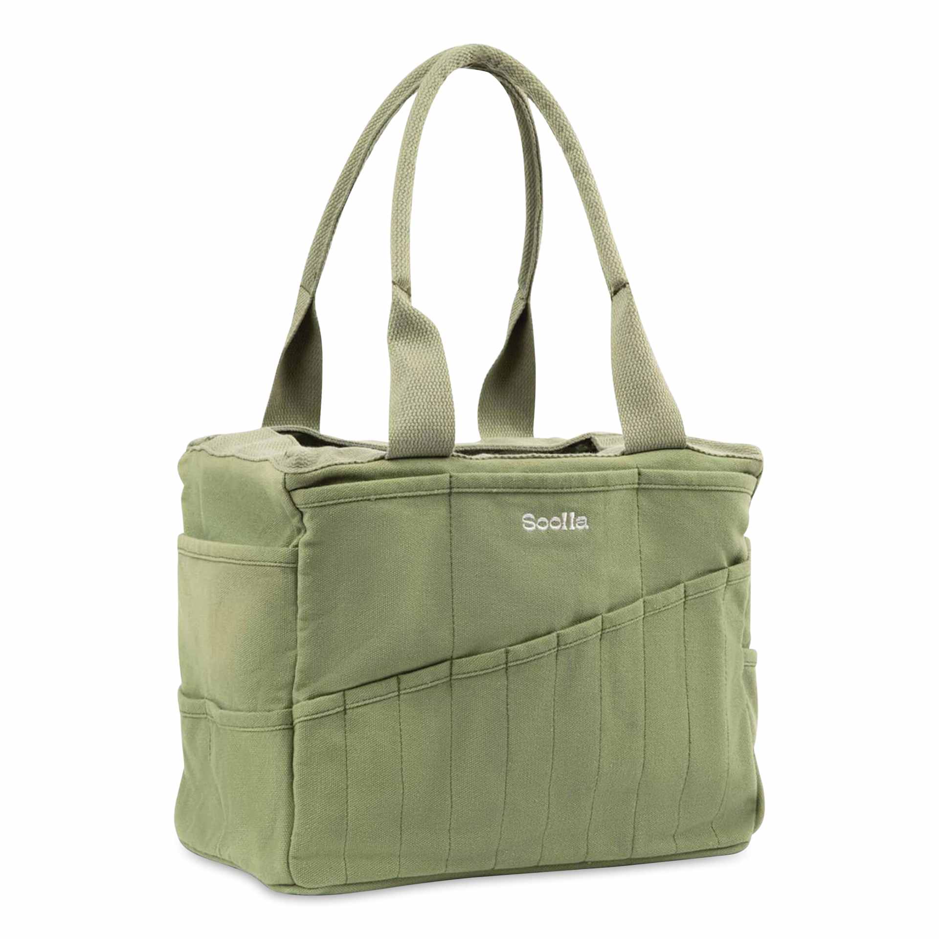 Soolla Studio Art Supply & Pottery Tool Bag - Ganja Green
