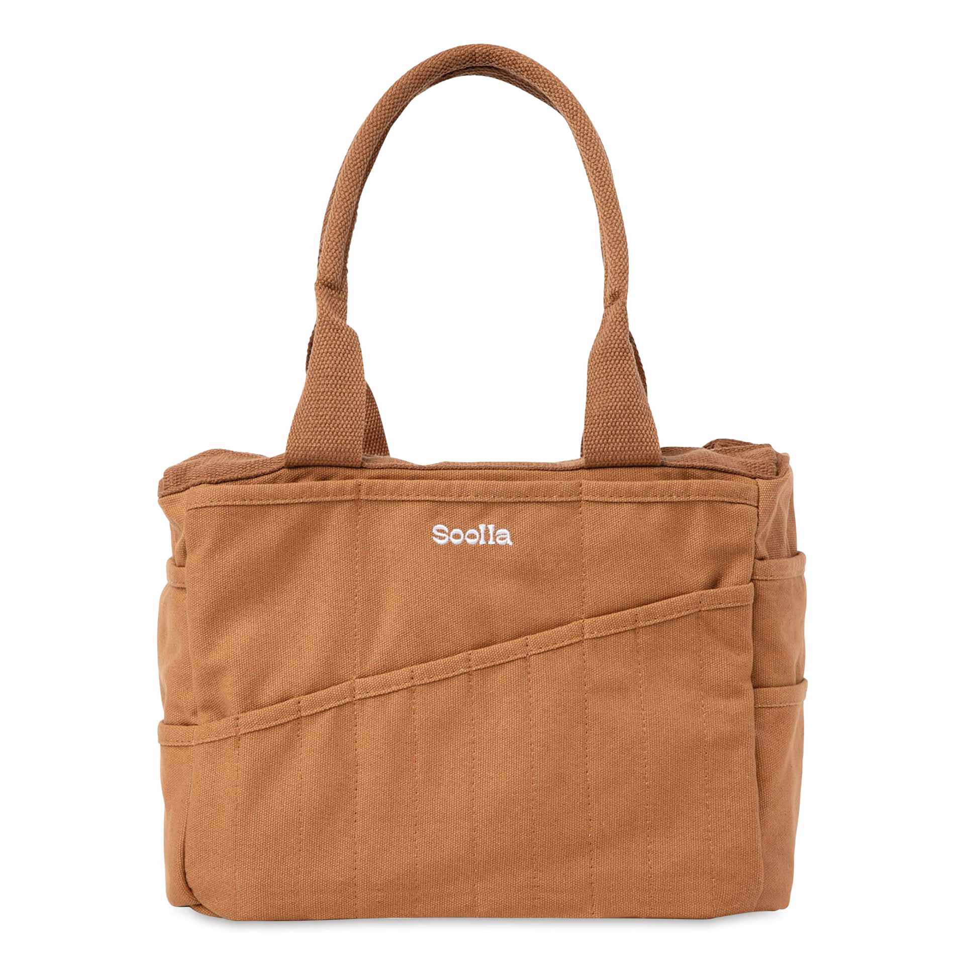 Soolla Studio Art Supply & Pottery Tool Bag - Cinnamon - front