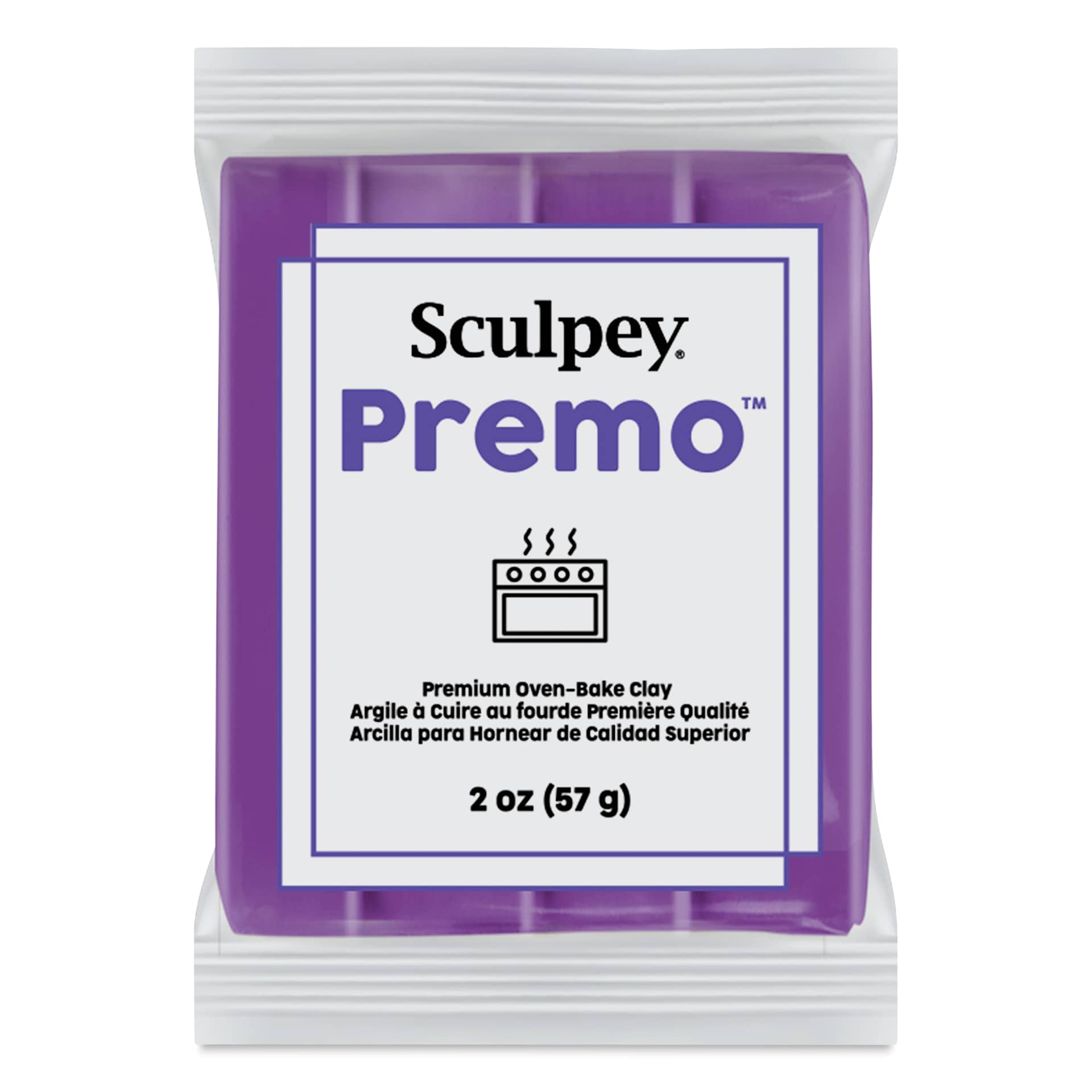 Sculpey Premo - 2 oz, Purple, Pearl
