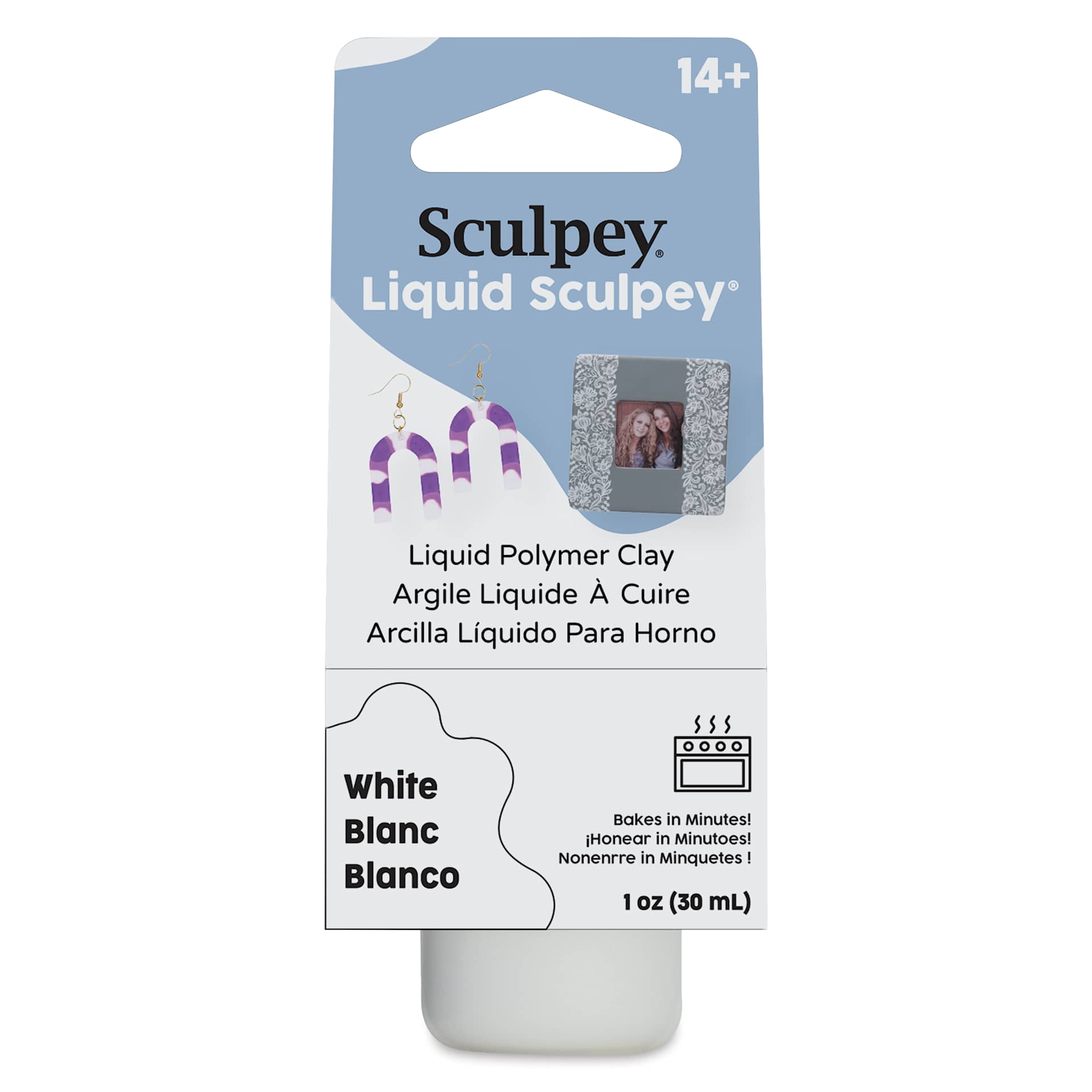 Liquid Sculpey - White, 1 oz front of packaging