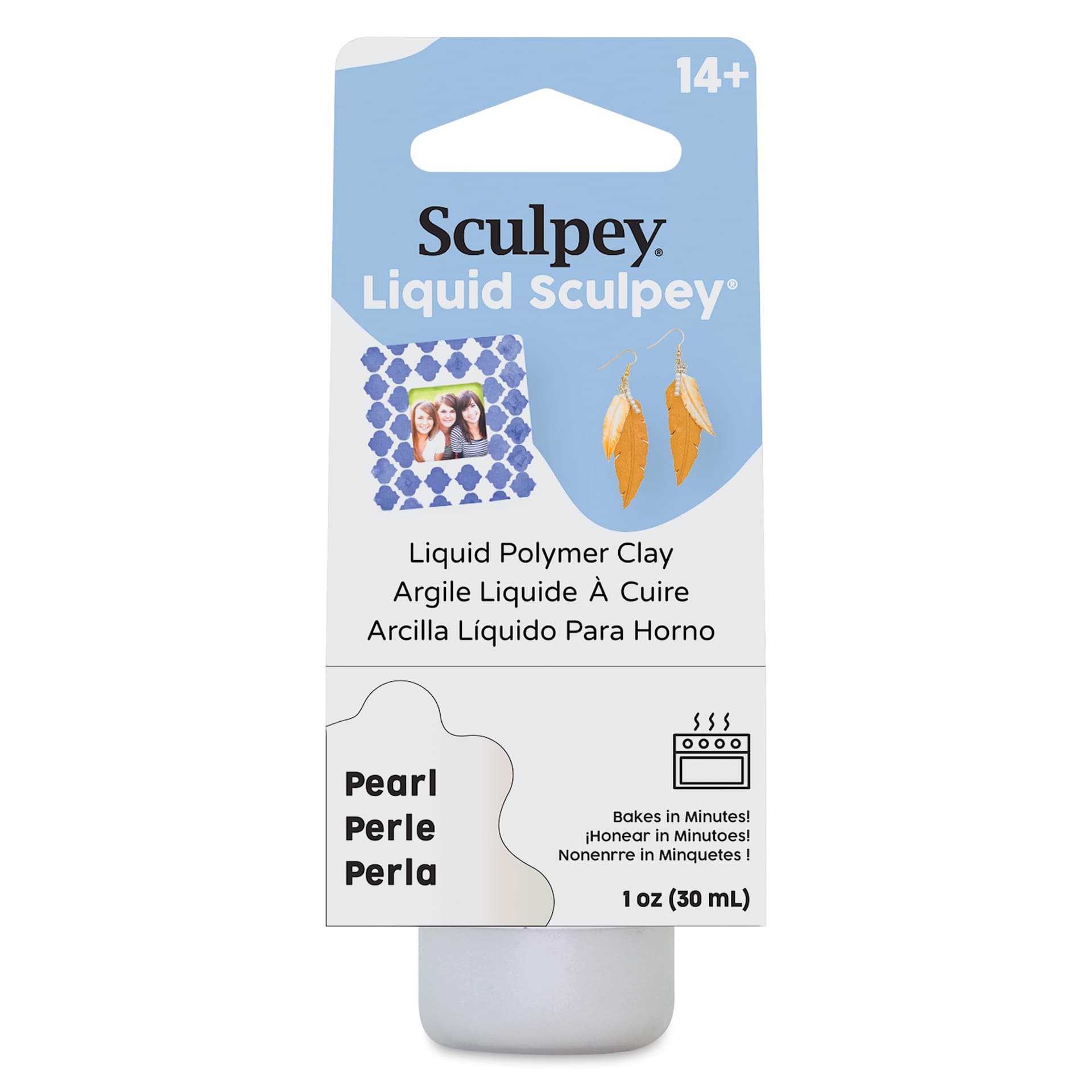 Liquid Sculpey - Pearl, 1 oz front of packaging