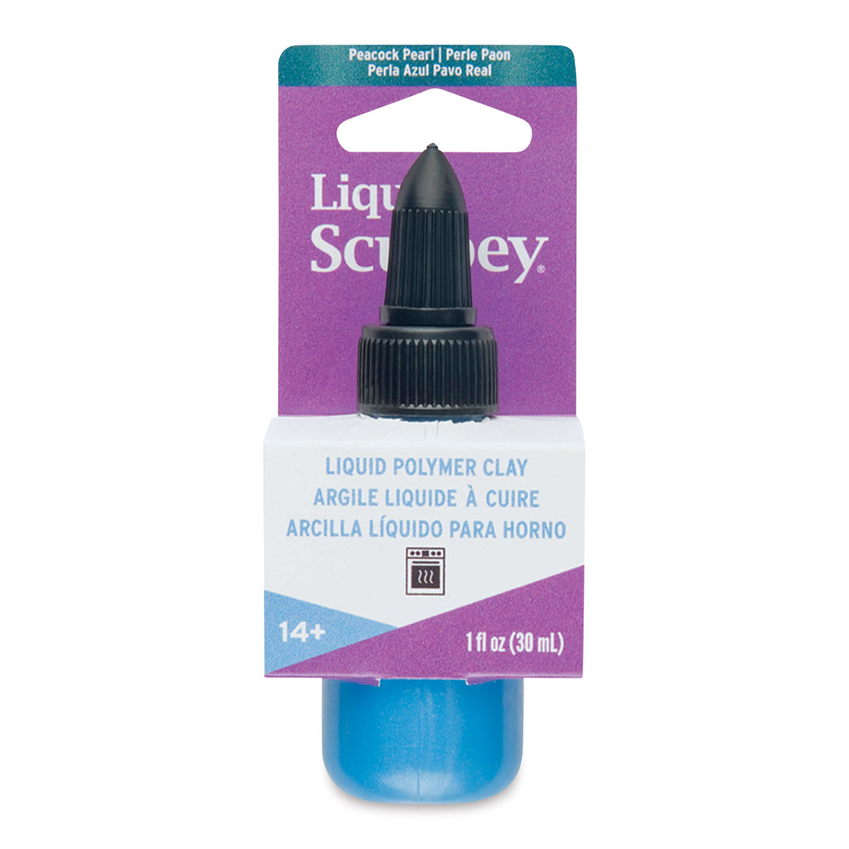 Liquid Sculpey - Peacock Pearl, 1 oz (in package)