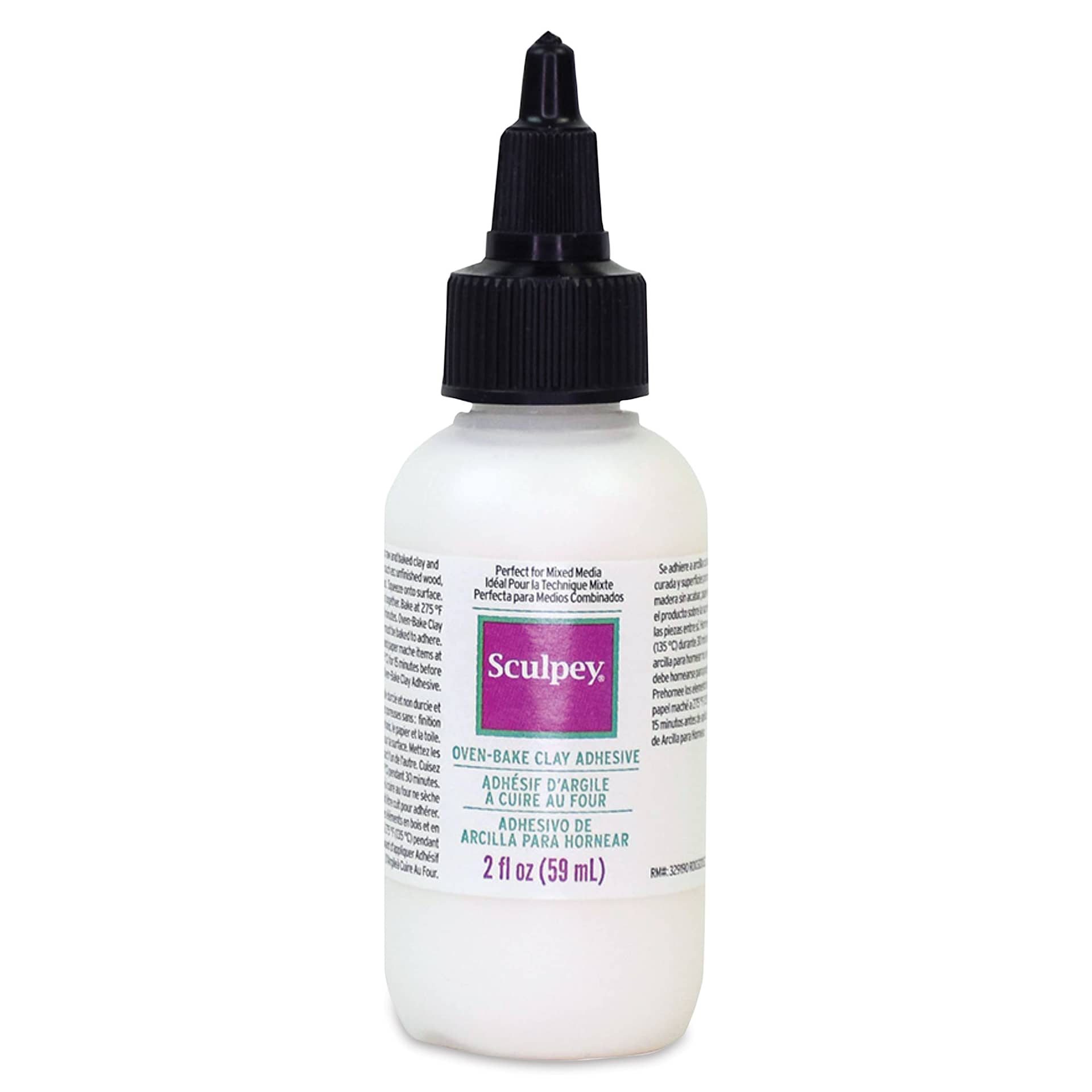 Sculpey Oven-Bake Clay Adhesive out of packaging