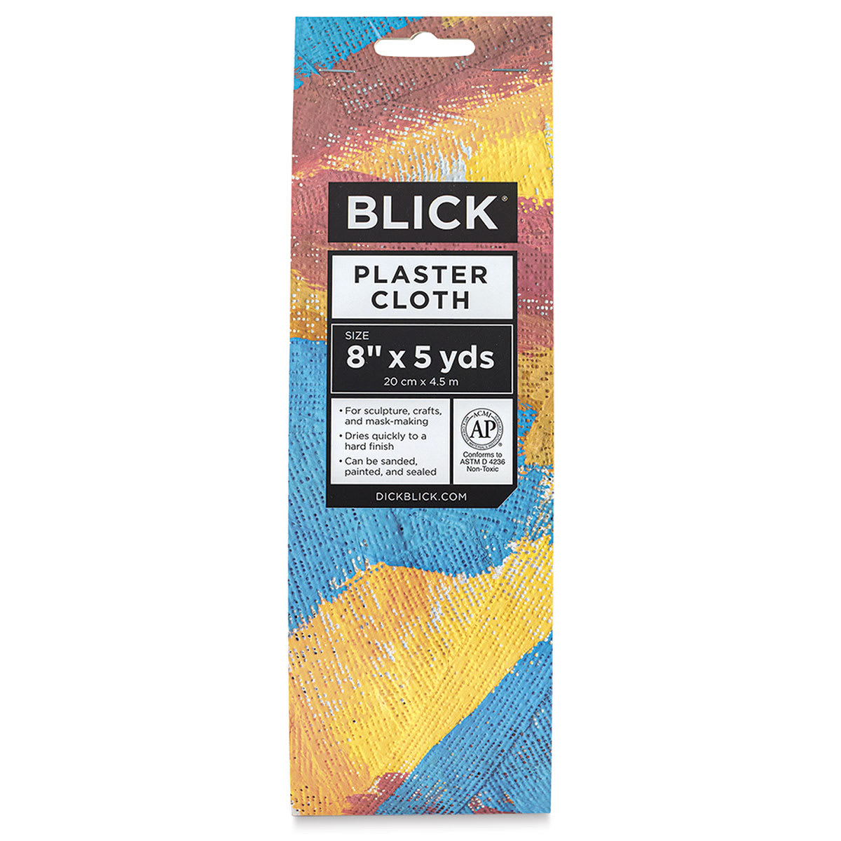 Blick Plaster Cloth - 8" x 5 yards, Roll - front of packaging