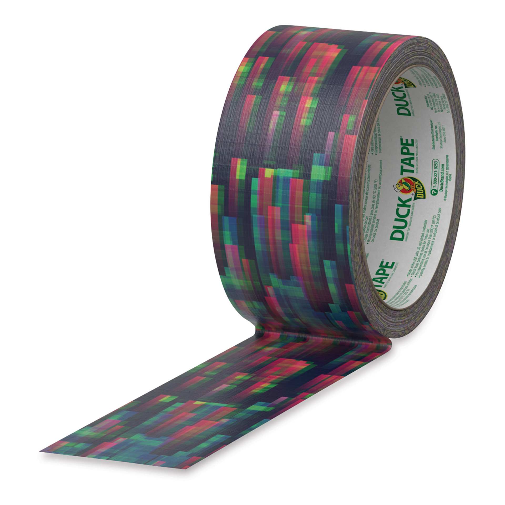 Duck Tape Prints - Digital Glitch, 1.88" x 10 yds