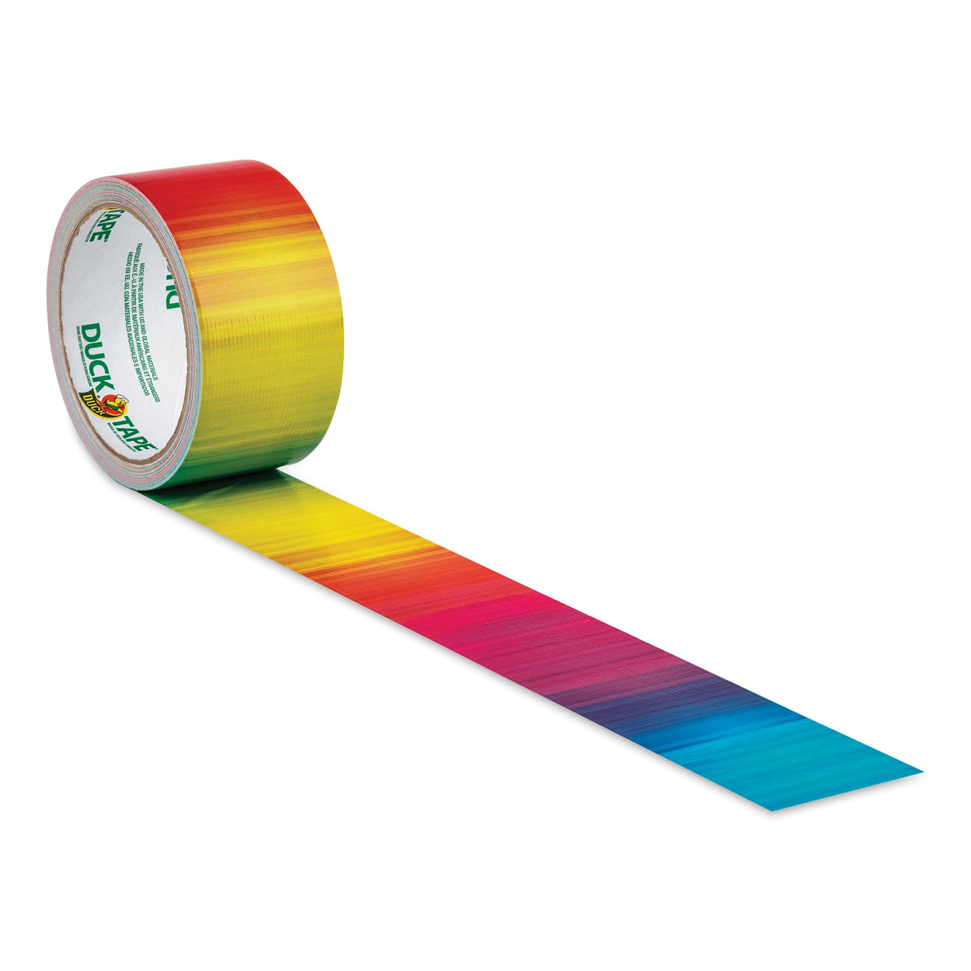 Duck Tape Prints - Ombre Rainbow, 1.88" x 10 yds