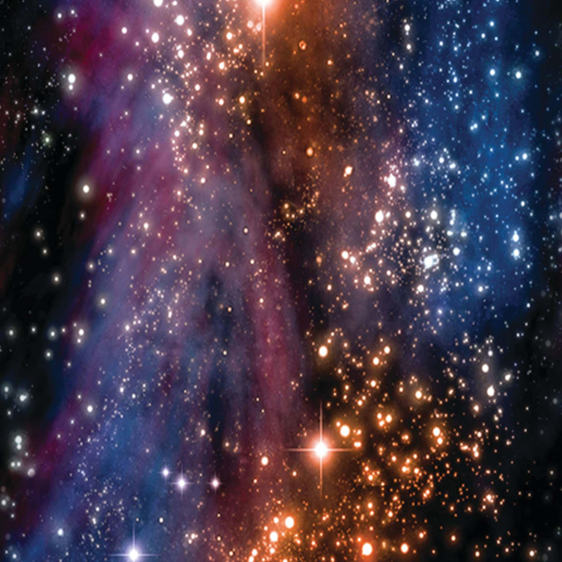 Duck Tape Prints - Galaxy, 1.88" x 10 yds close-up