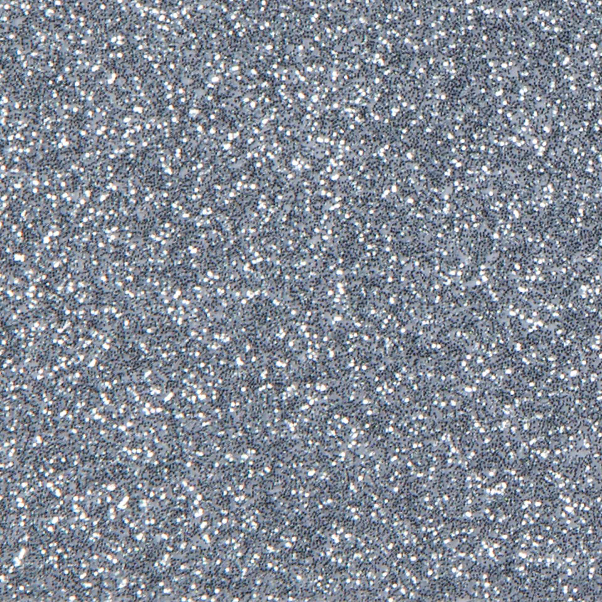 Duck Glitter Tape - 1.88" x 5 yds, Silver Glitter close-up of tape