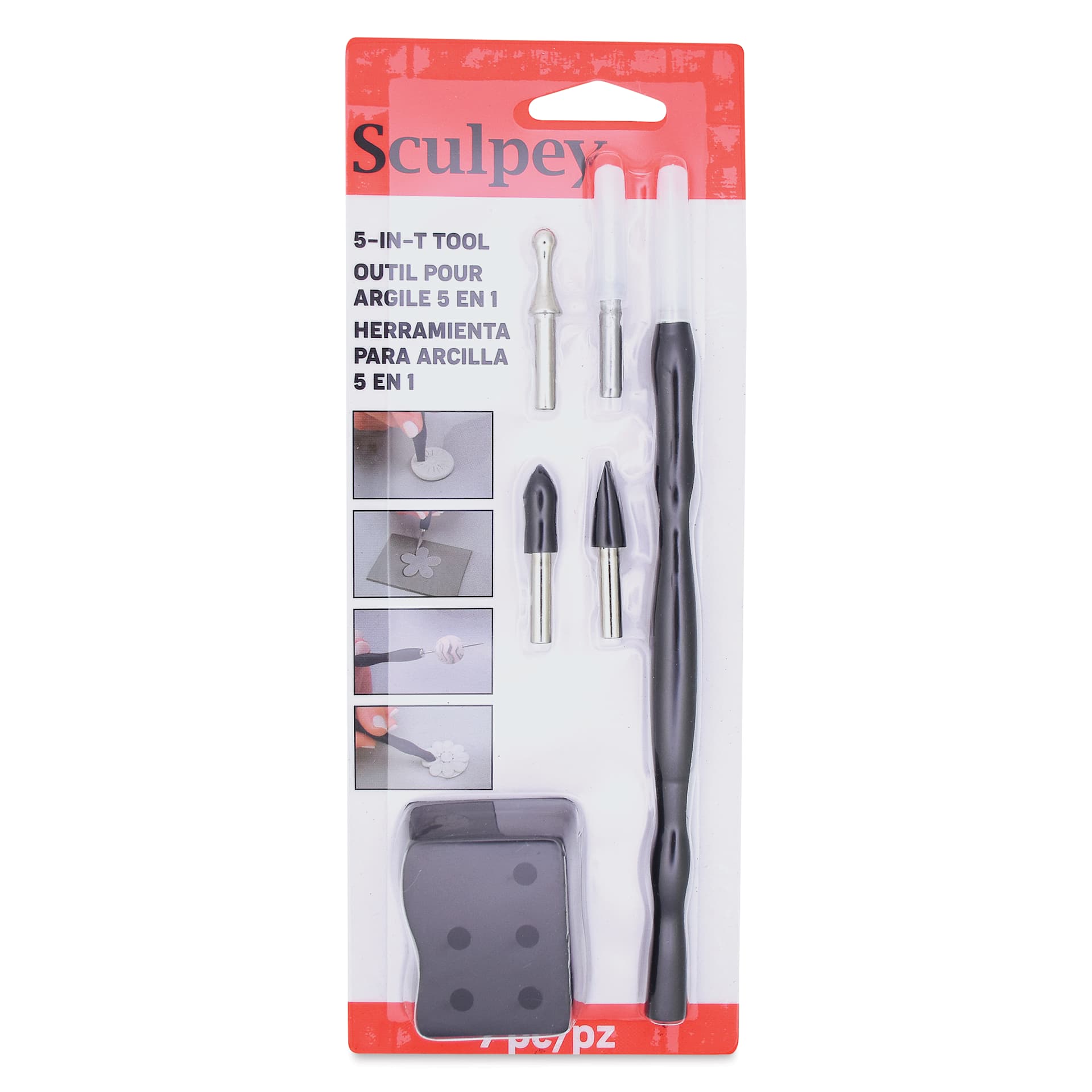 Sculpey Tools 5-in-1 Clay Tool Set front of packaging