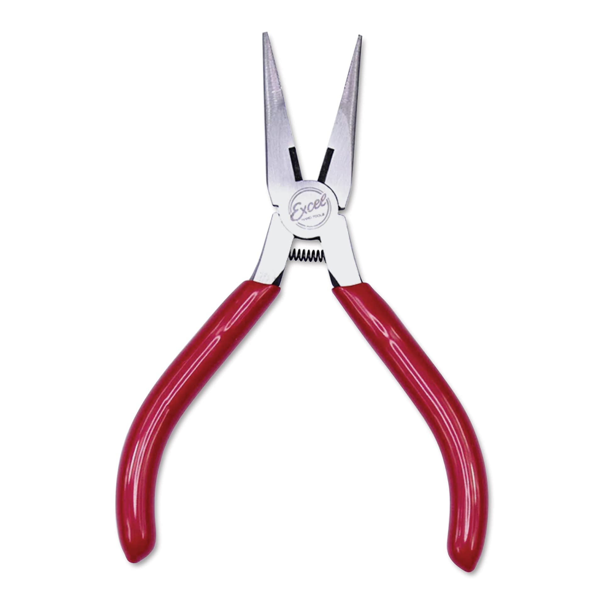 Excel Blades Needle Nose Pliers with Side Cutter, top view