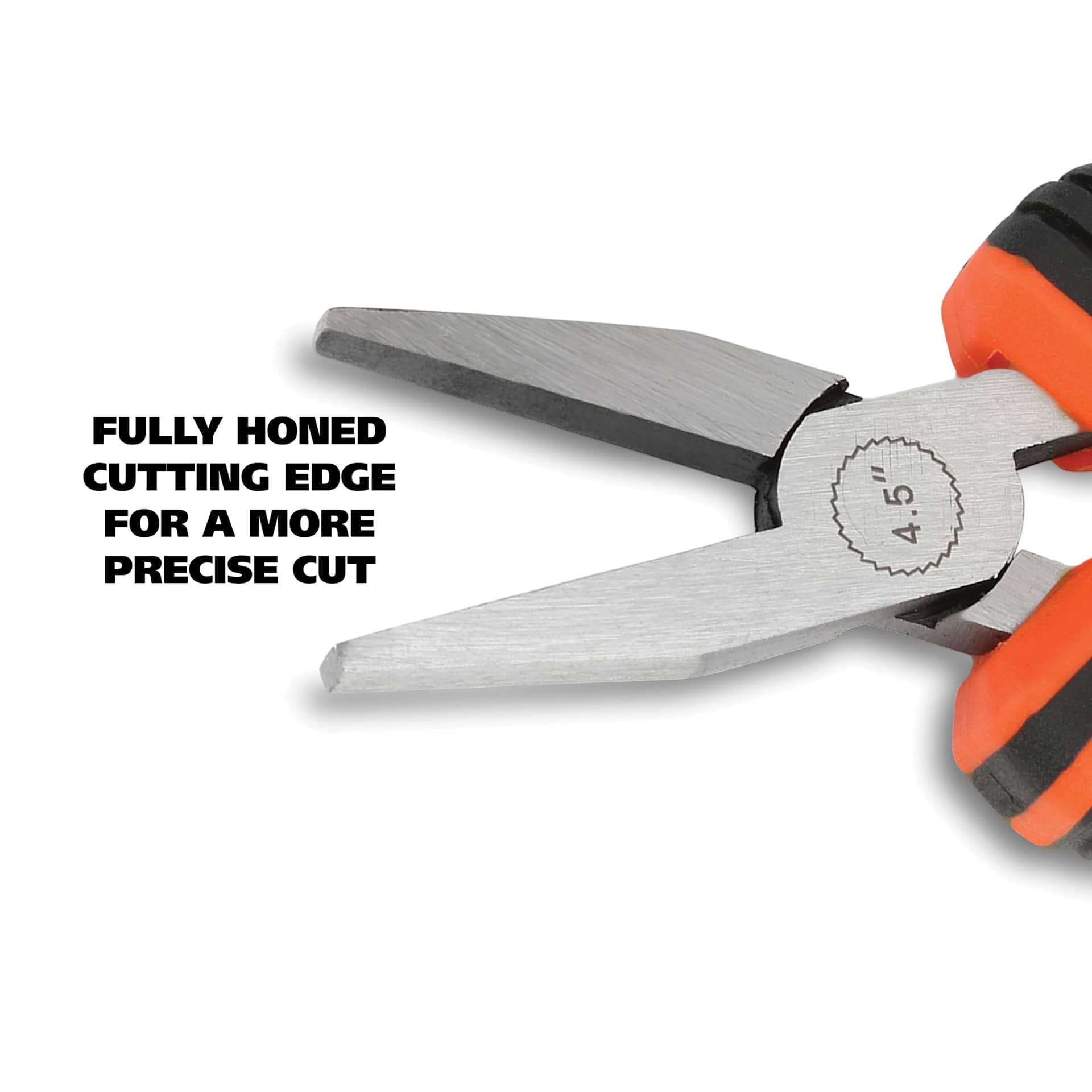 GreatNeck Flat Nose Hobby Pliers - fully honed cutting edge