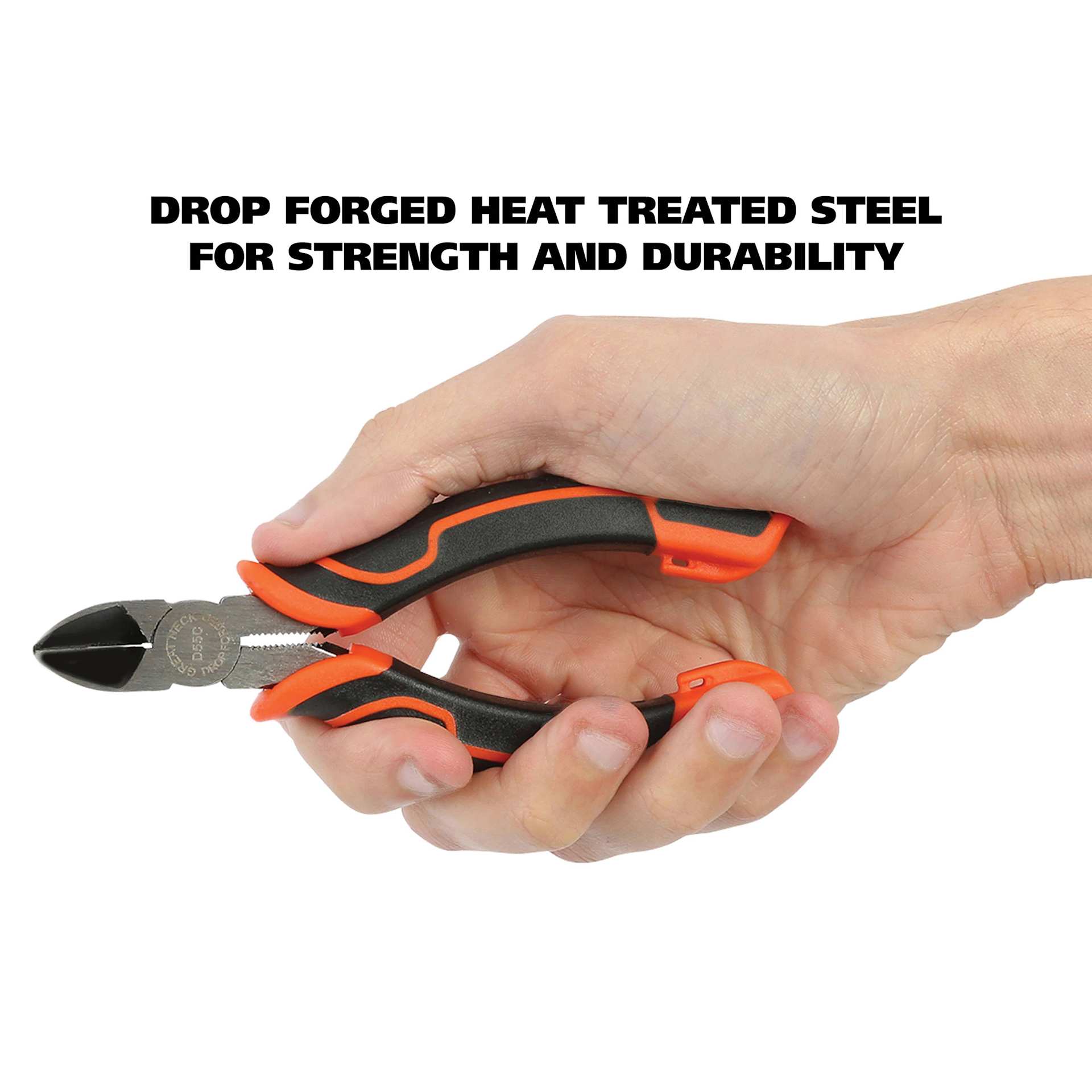 GreatNeck Diagonal Pliers - 5-1/2" - drop forged heat treated steel