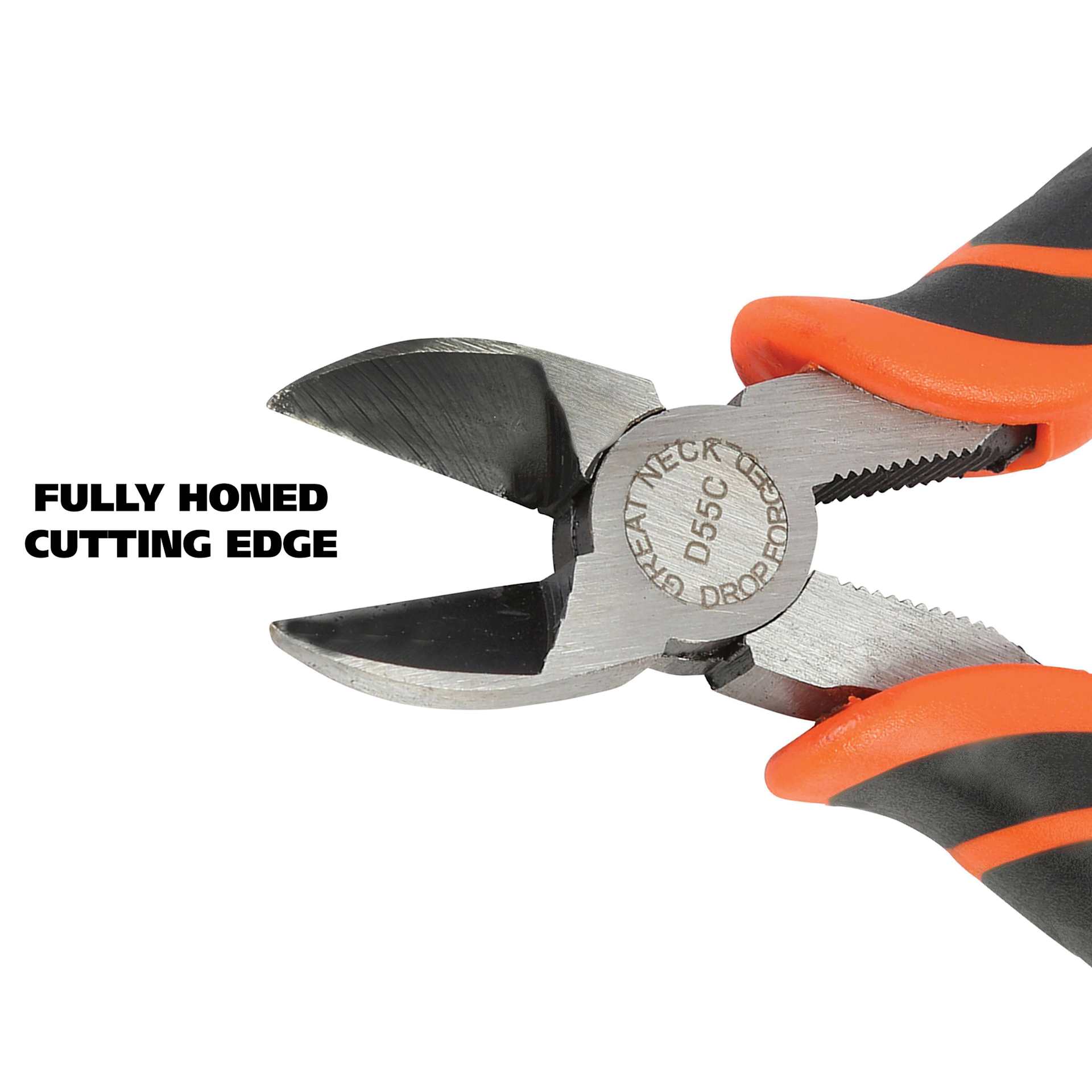 GreatNeck Diagonal Pliers - 5-1/2" - honed cutting edge 