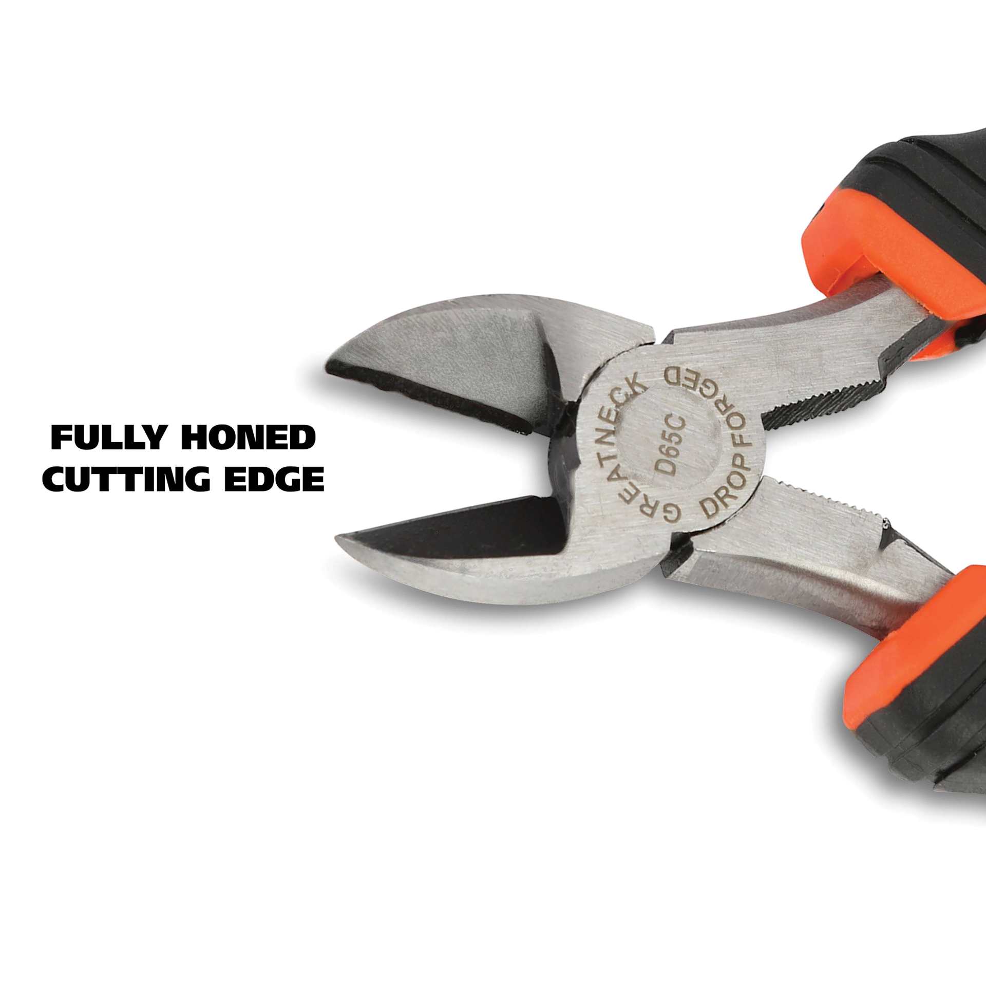 GreatNeck Diagonal Pliers - 6-1/2" - fully honed cutting edge