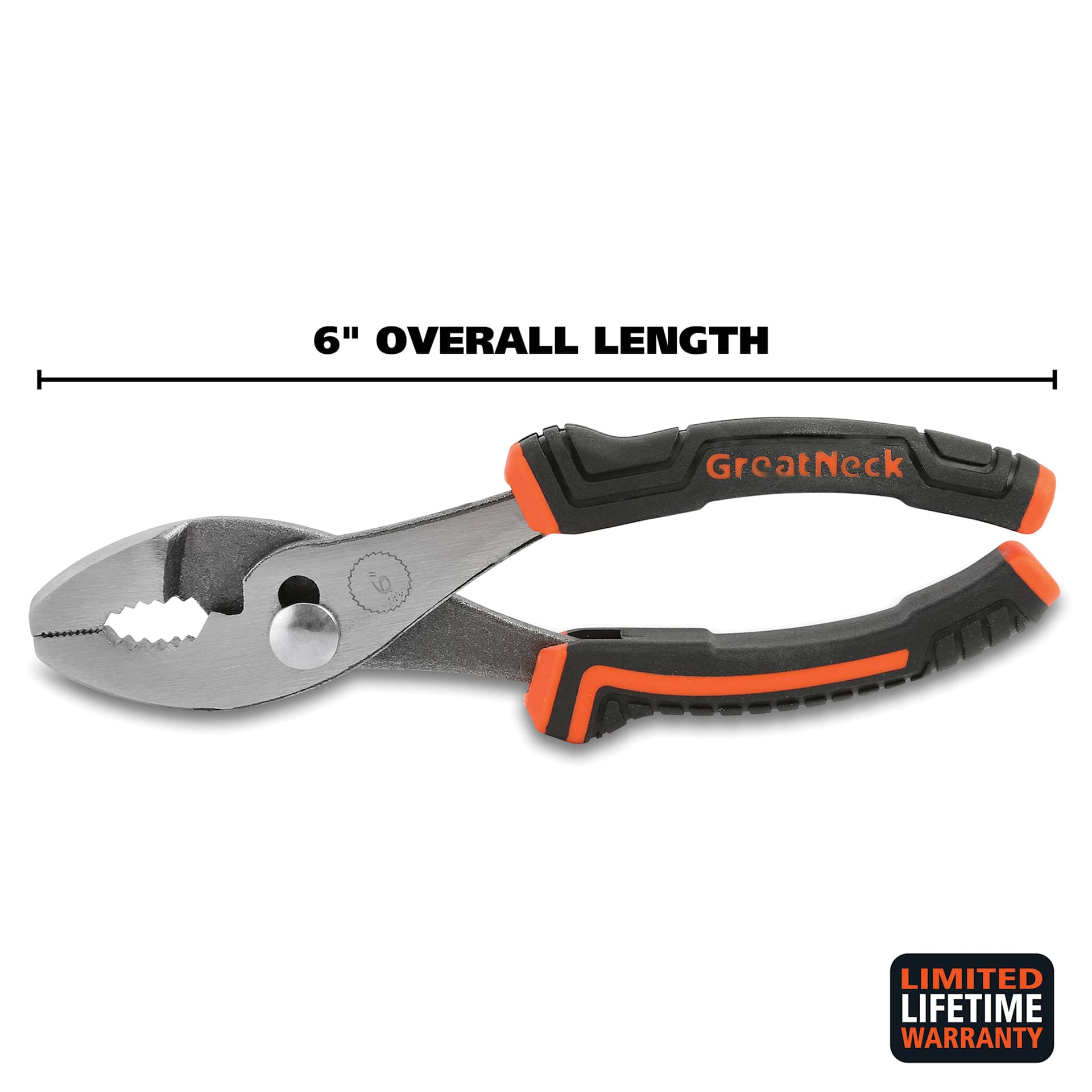 GreatNeck Slip Joint Pliers - dimensions